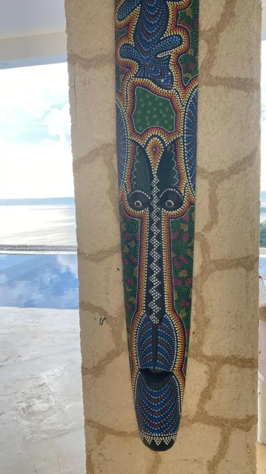 Decorative detail in Villa Umbrella Lombok