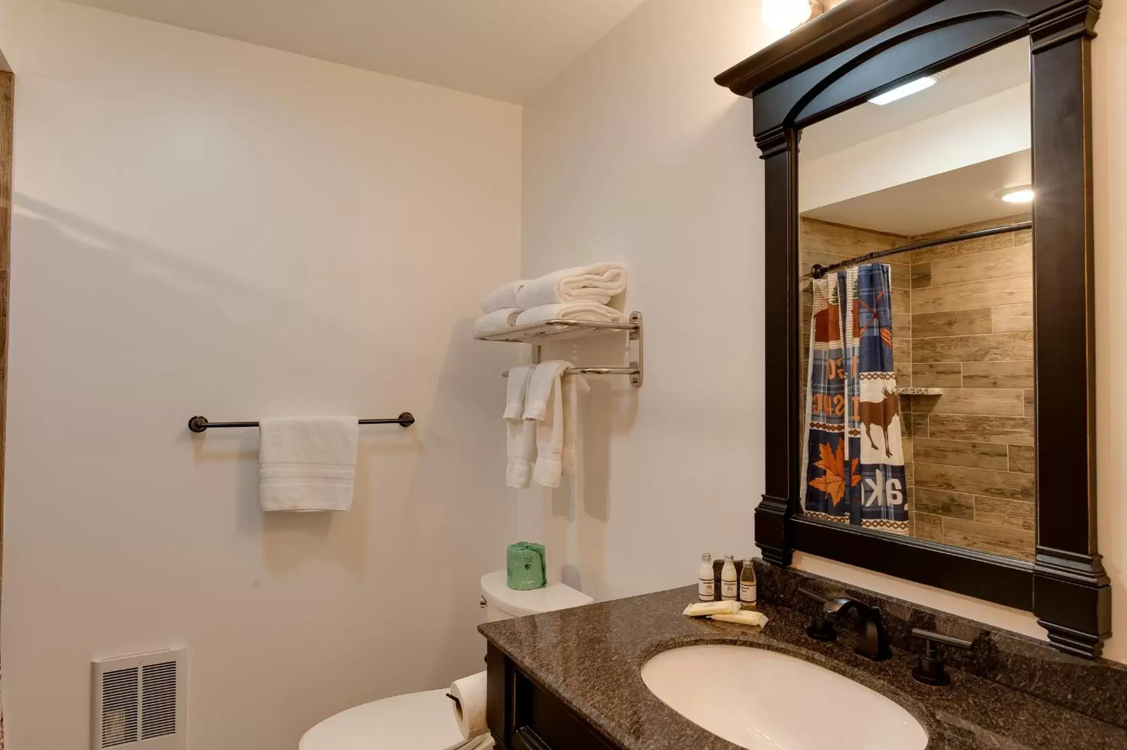 Bathroom in Cobble Mountain Lodge