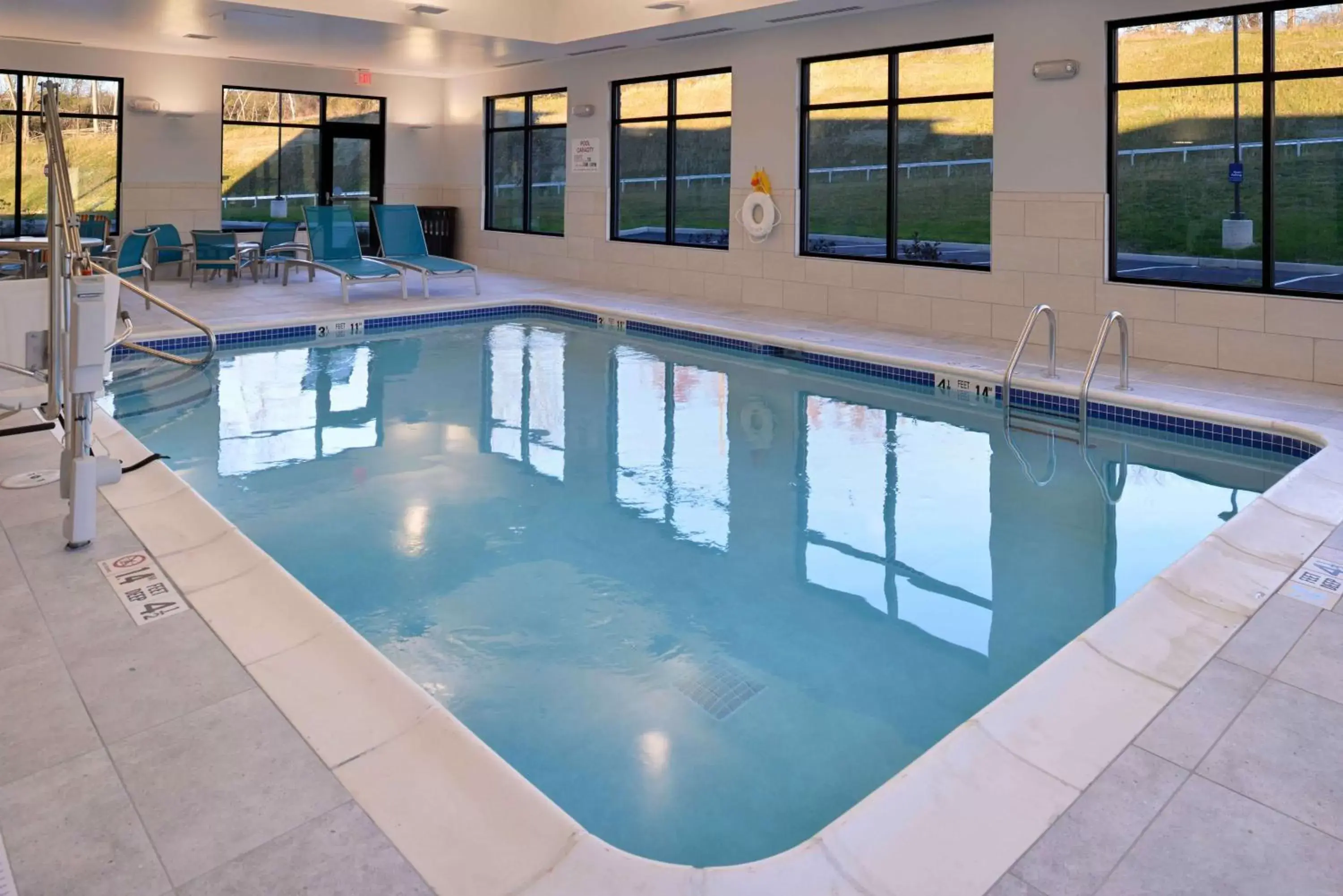 Pool view, Swimming Pool in Hampton Inn & Suites Albany-East Greenbush, NY