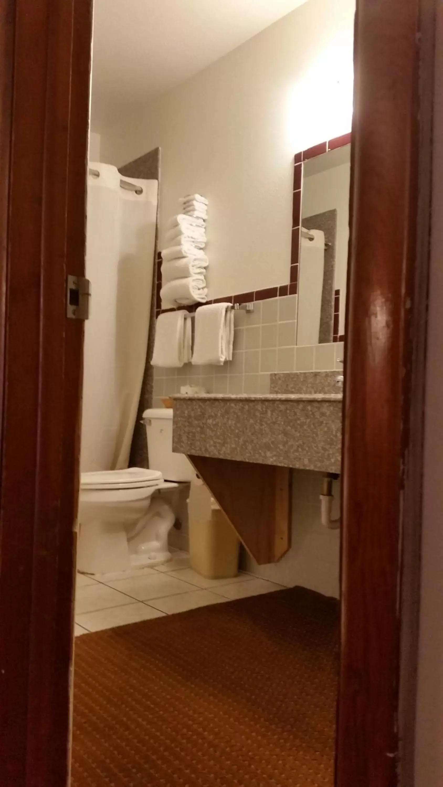Bathroom in American Inn Of Liberal