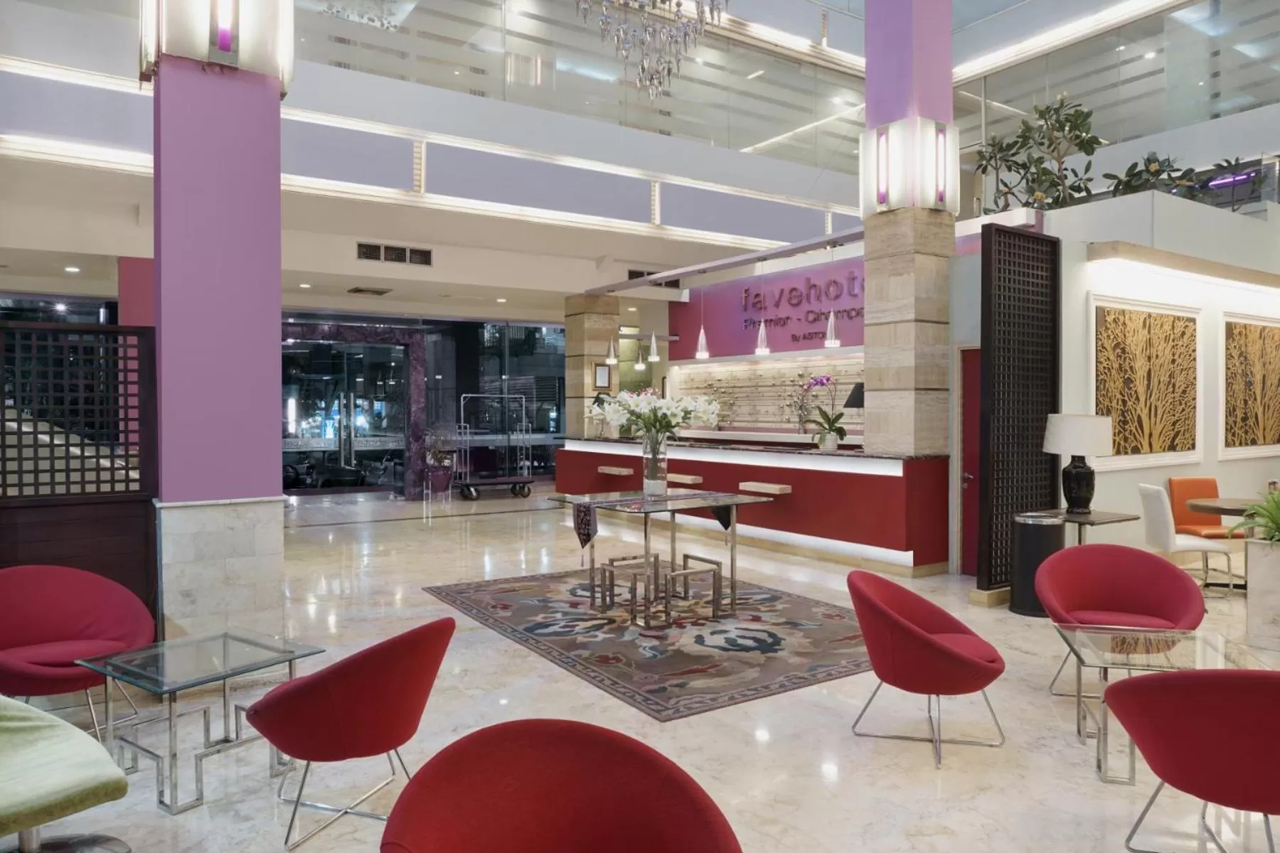 Lobby or reception in favehotel Premier Cihampelas