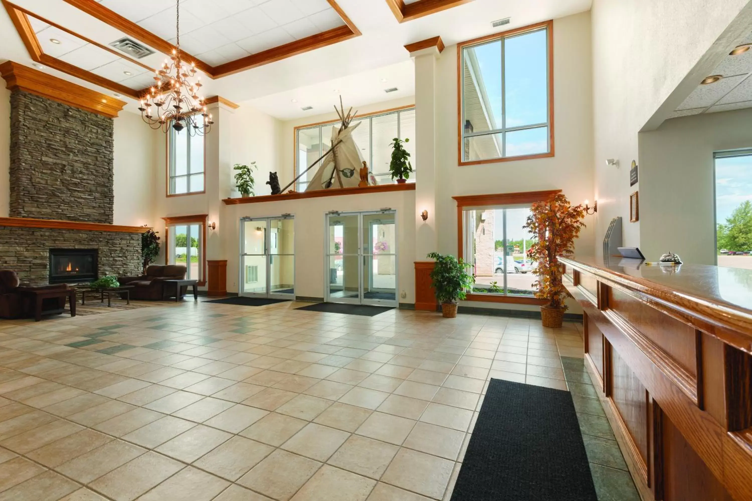 Lobby or reception in Days Inn by Wyndham High Prairie