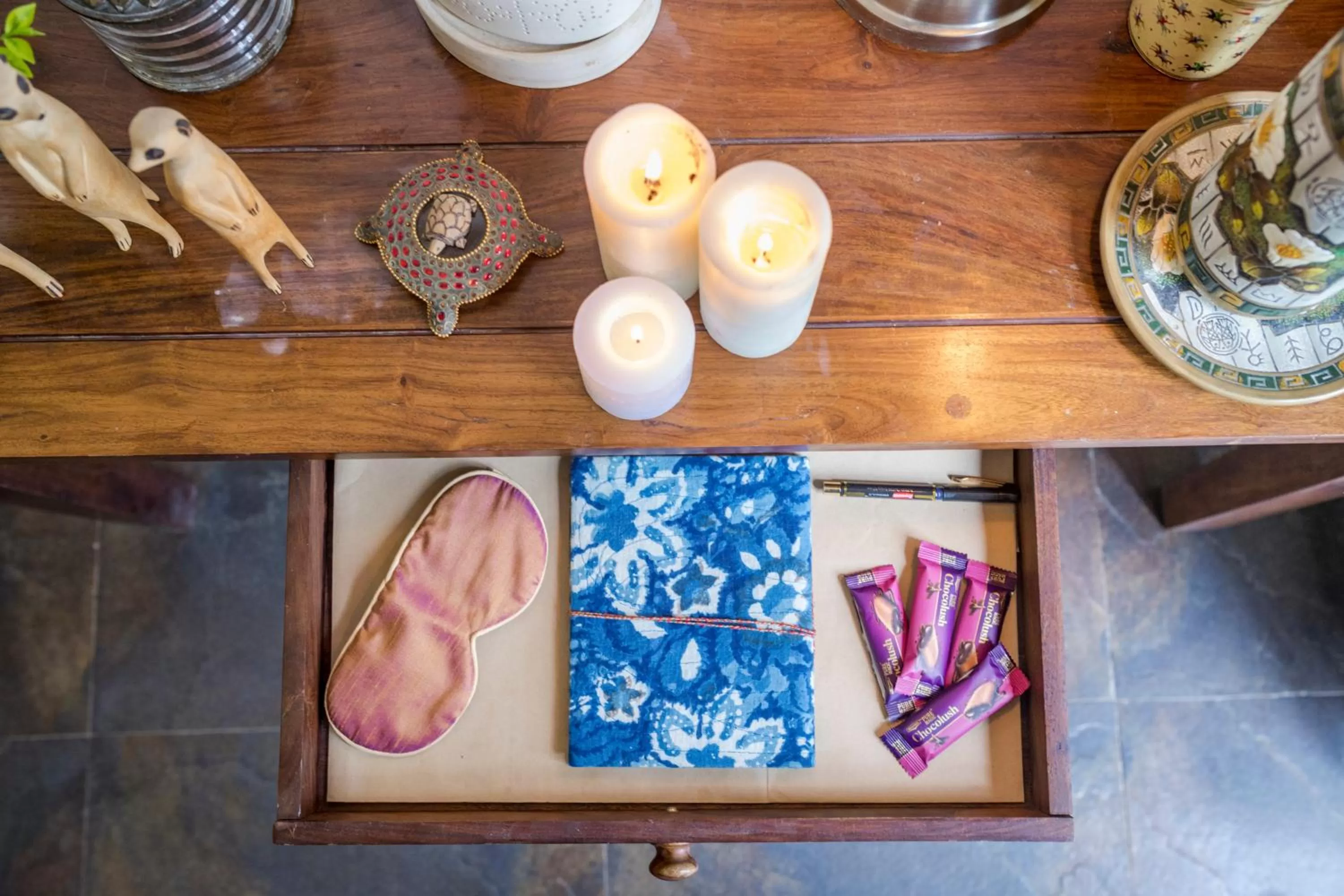 Decorative detail in Seclude Kasauli, Himachal Pradesh