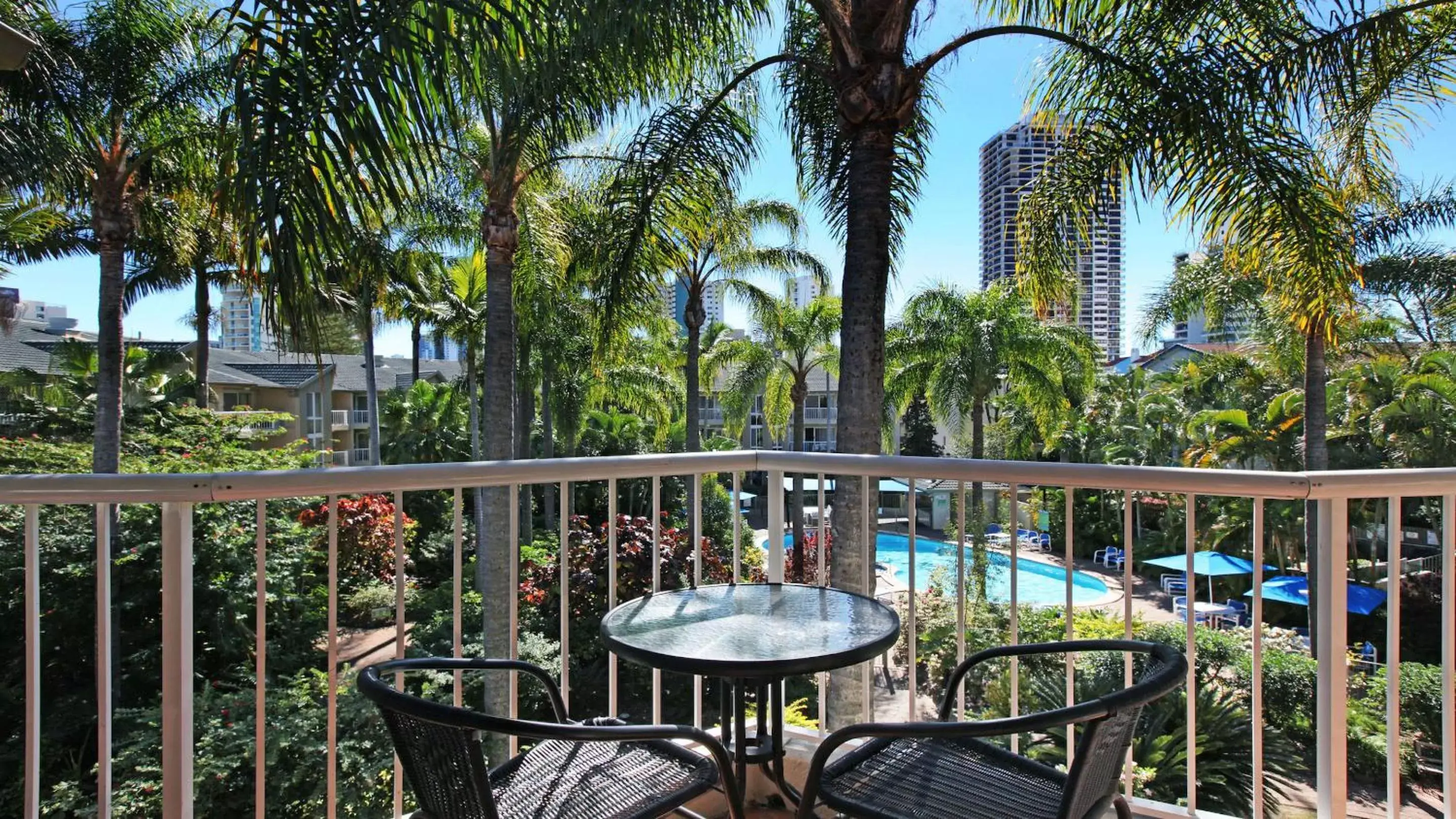 Pool View in Mari Court Resort