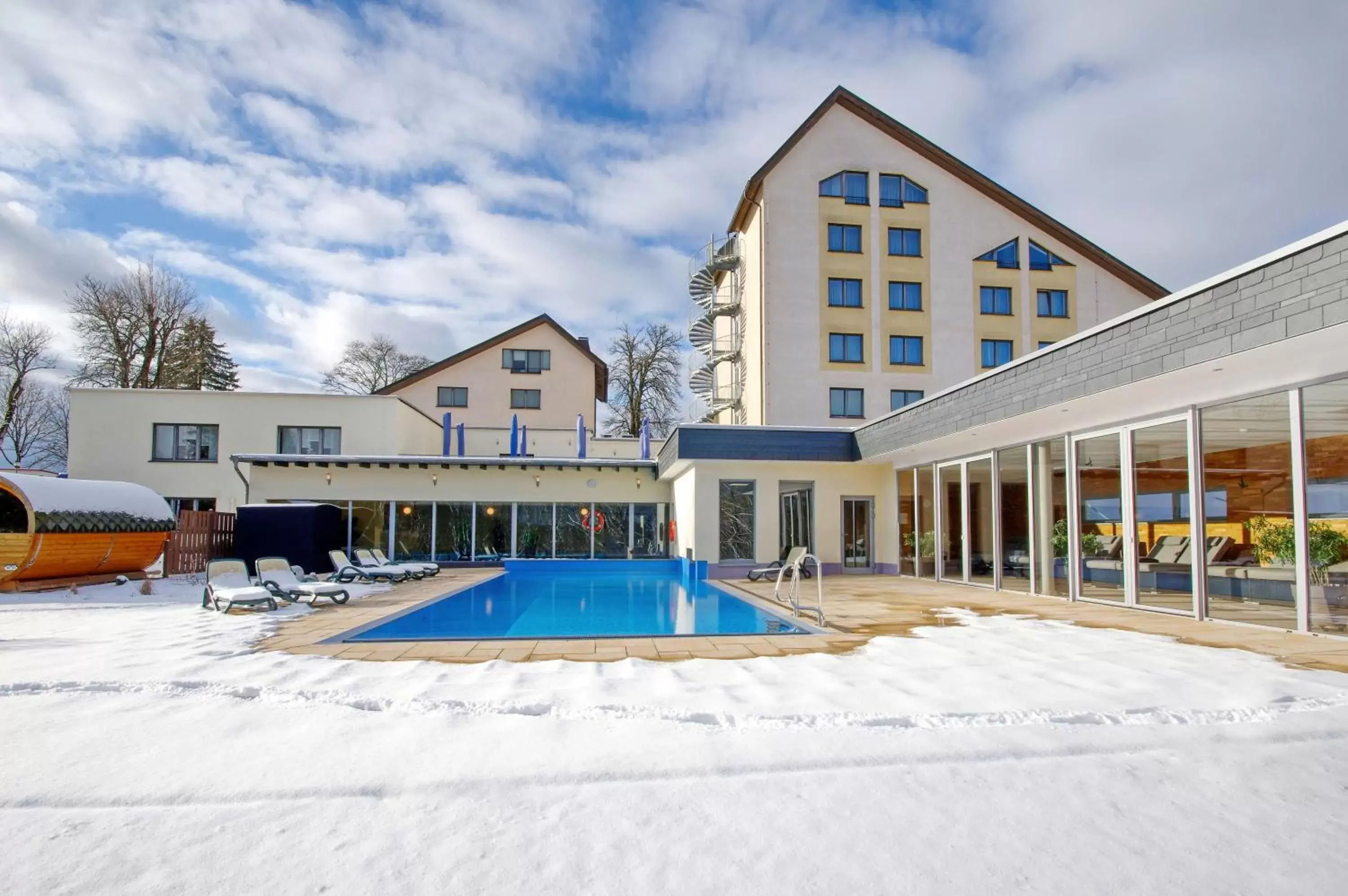 Winter, Property Building in Akzent Aktiv & Vital Hotel Thüringen