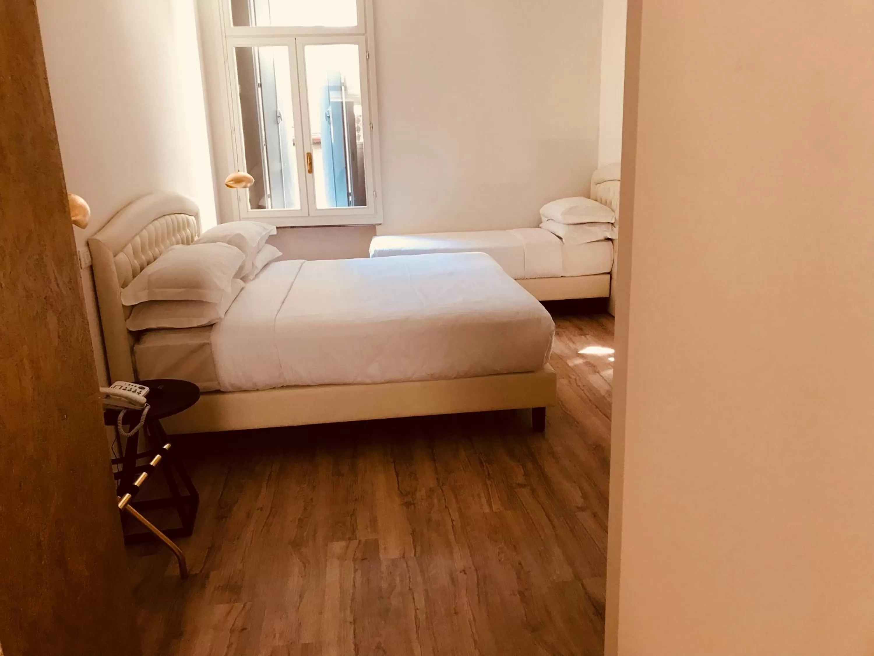 Bed in Palazzo Otello 1847 Wellness & Spa