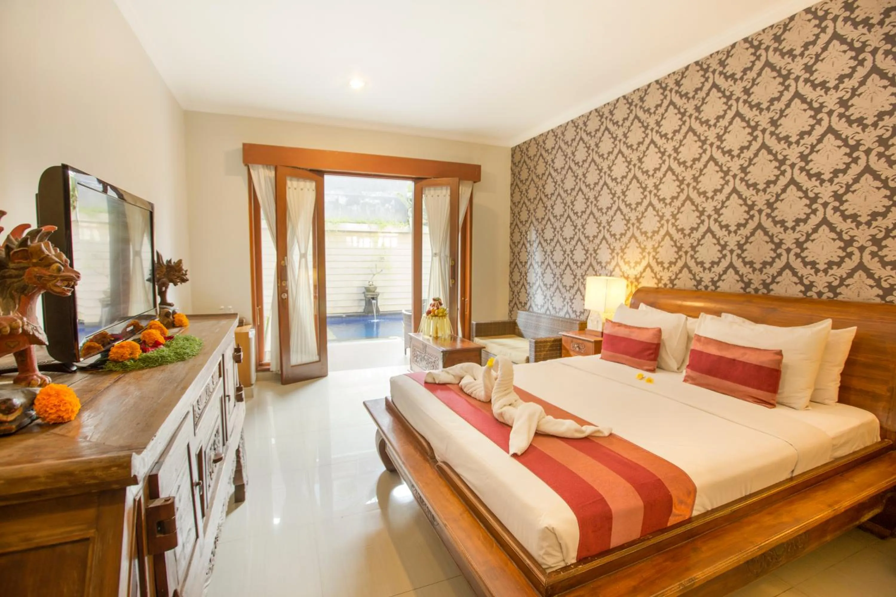 Bedroom, Bed in Sindhu Mertha Sanur