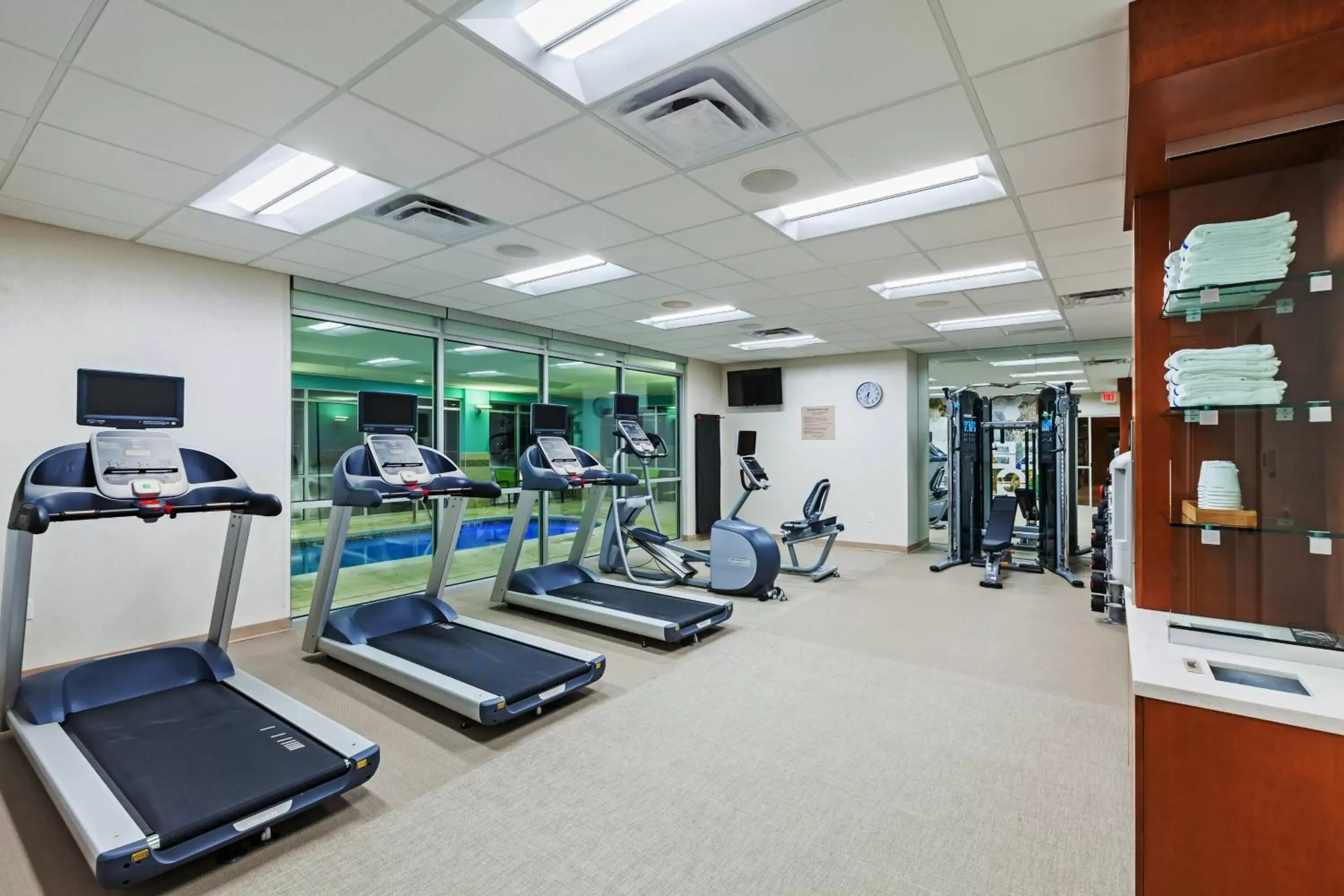 Fitness centre/facilities, Fitness Center/Facilities in SpringHill Suites by Marriott Tulsa at Tulsa Hills