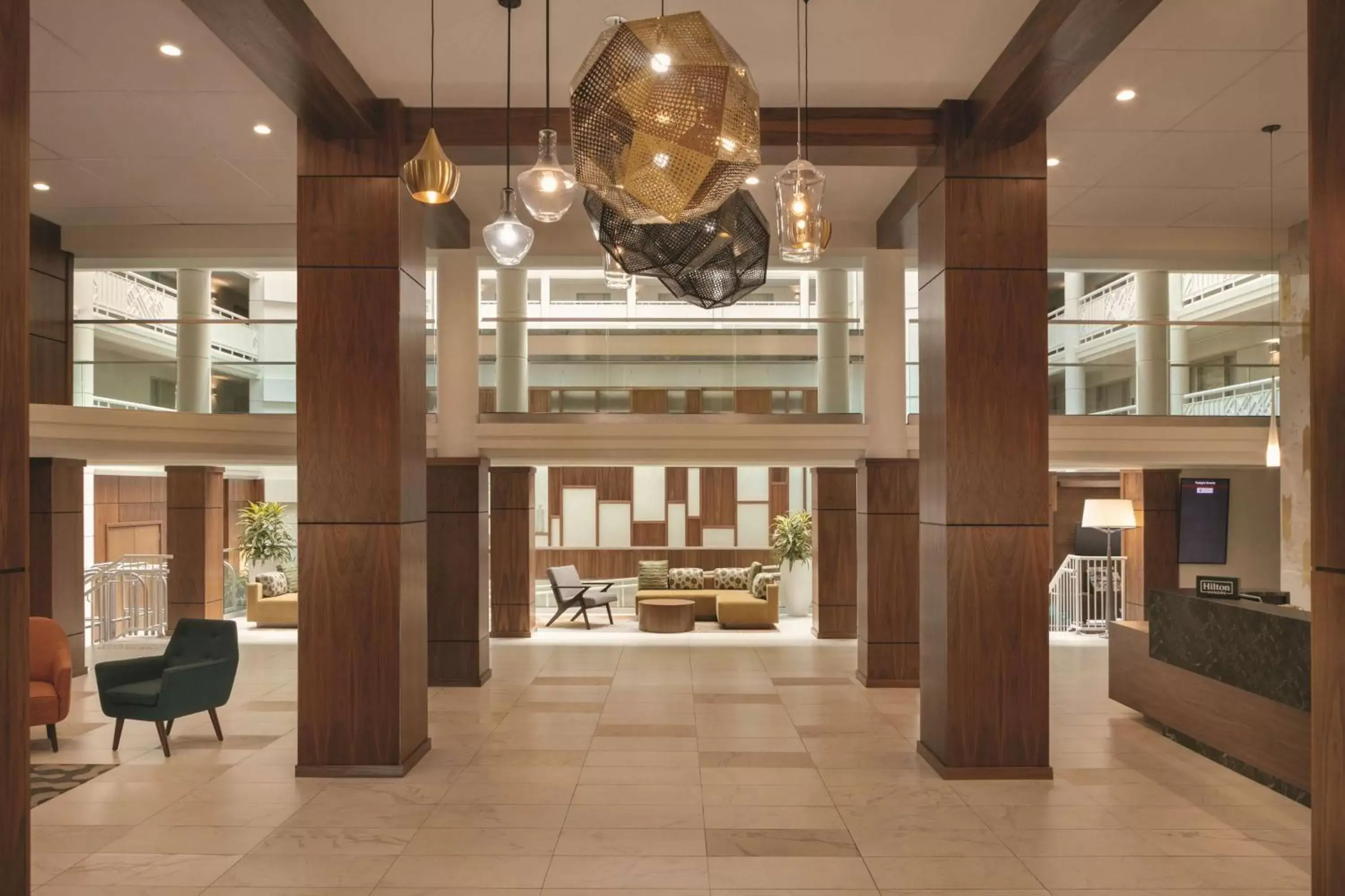 Lobby or reception, Lobby/Reception in Embassy Suites by Hilton Richmond