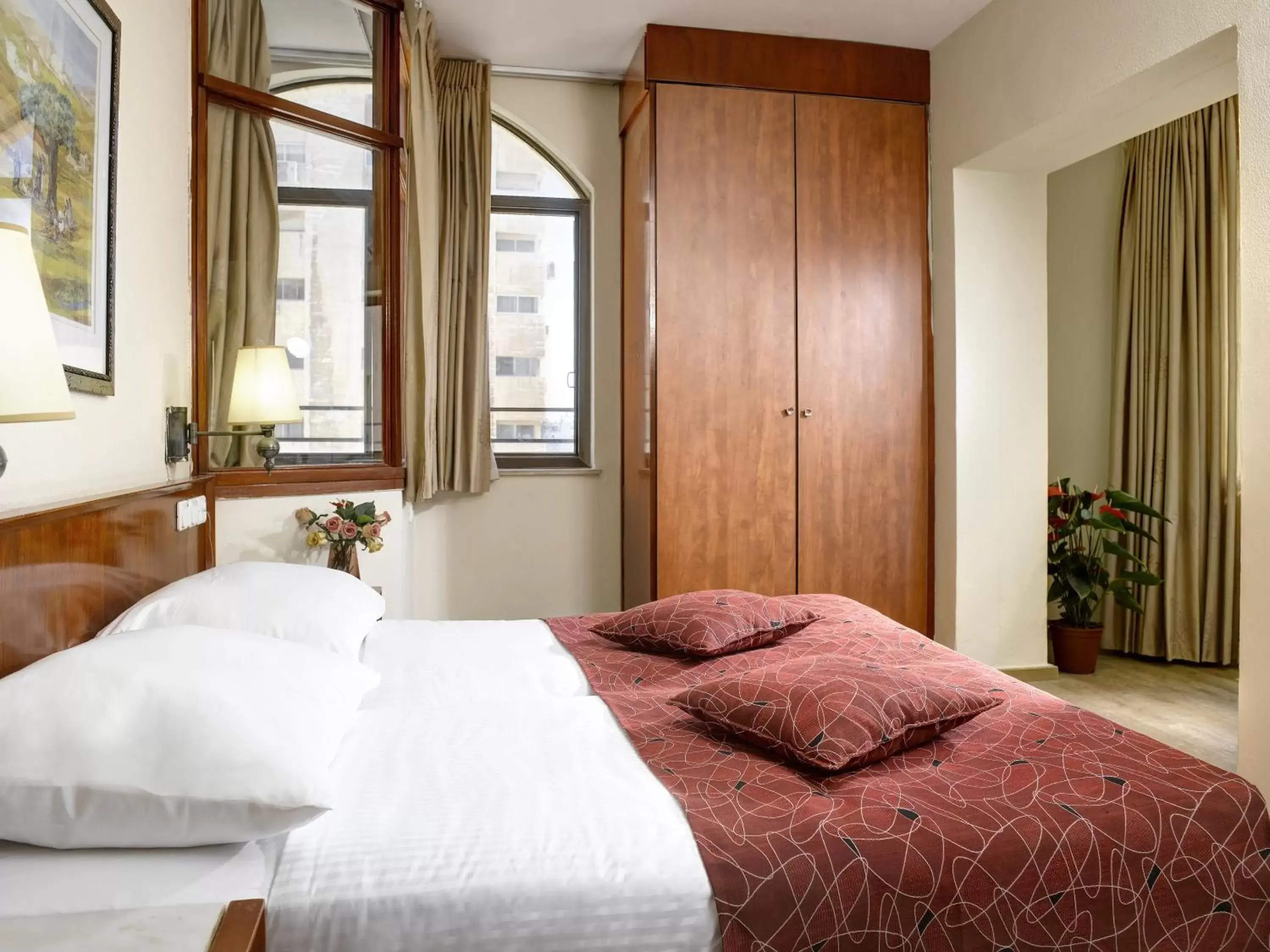 Bedroom, Bed in Lev Yerushalayim Hotel