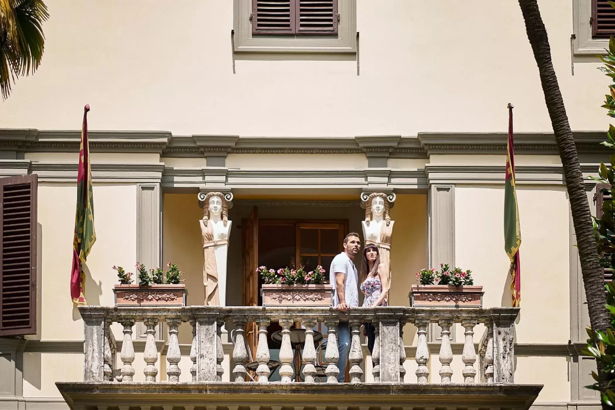 Balcony/Terrace in Albergo Chiusarelli