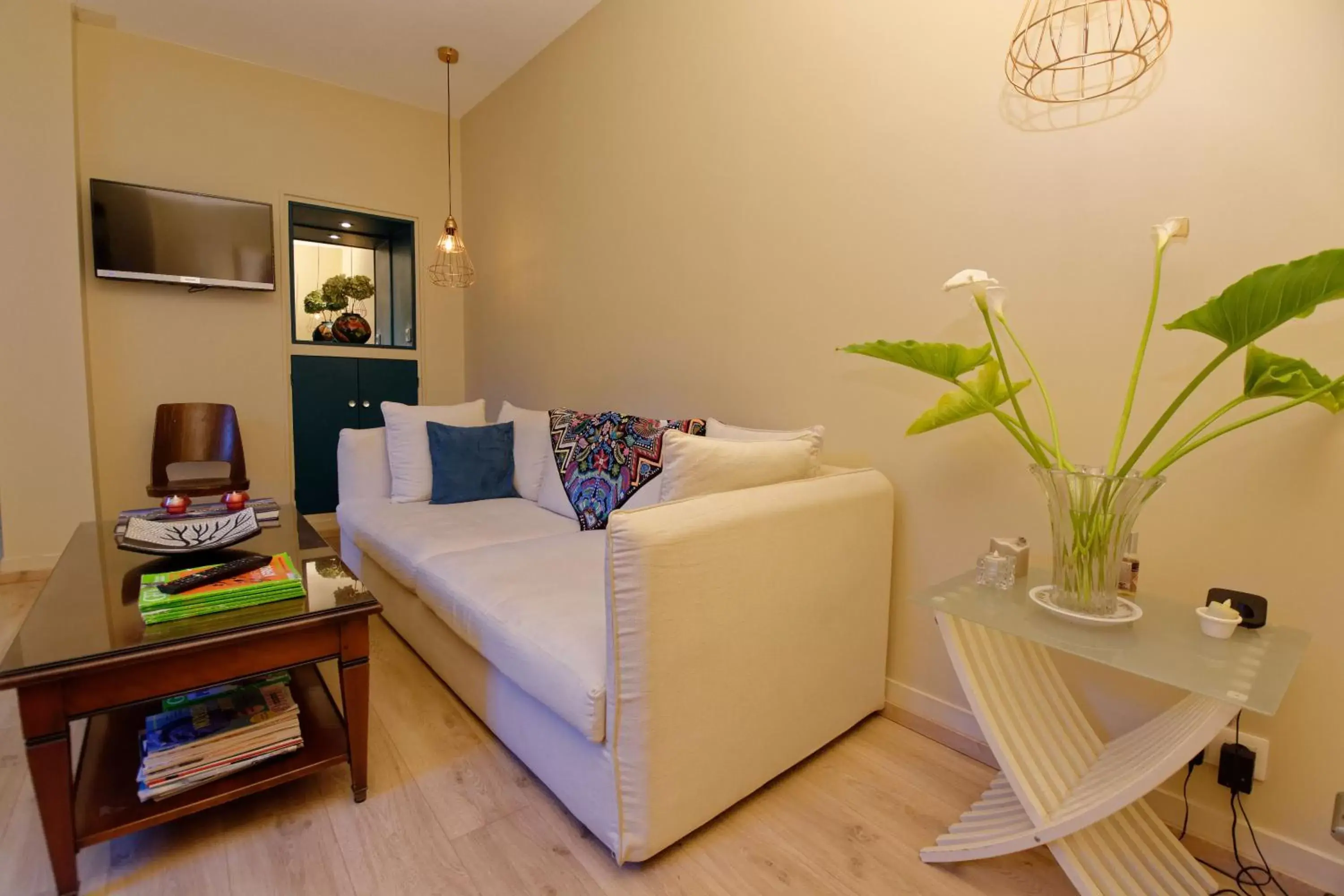 Living room, Seating Area in Hôtel Moderna