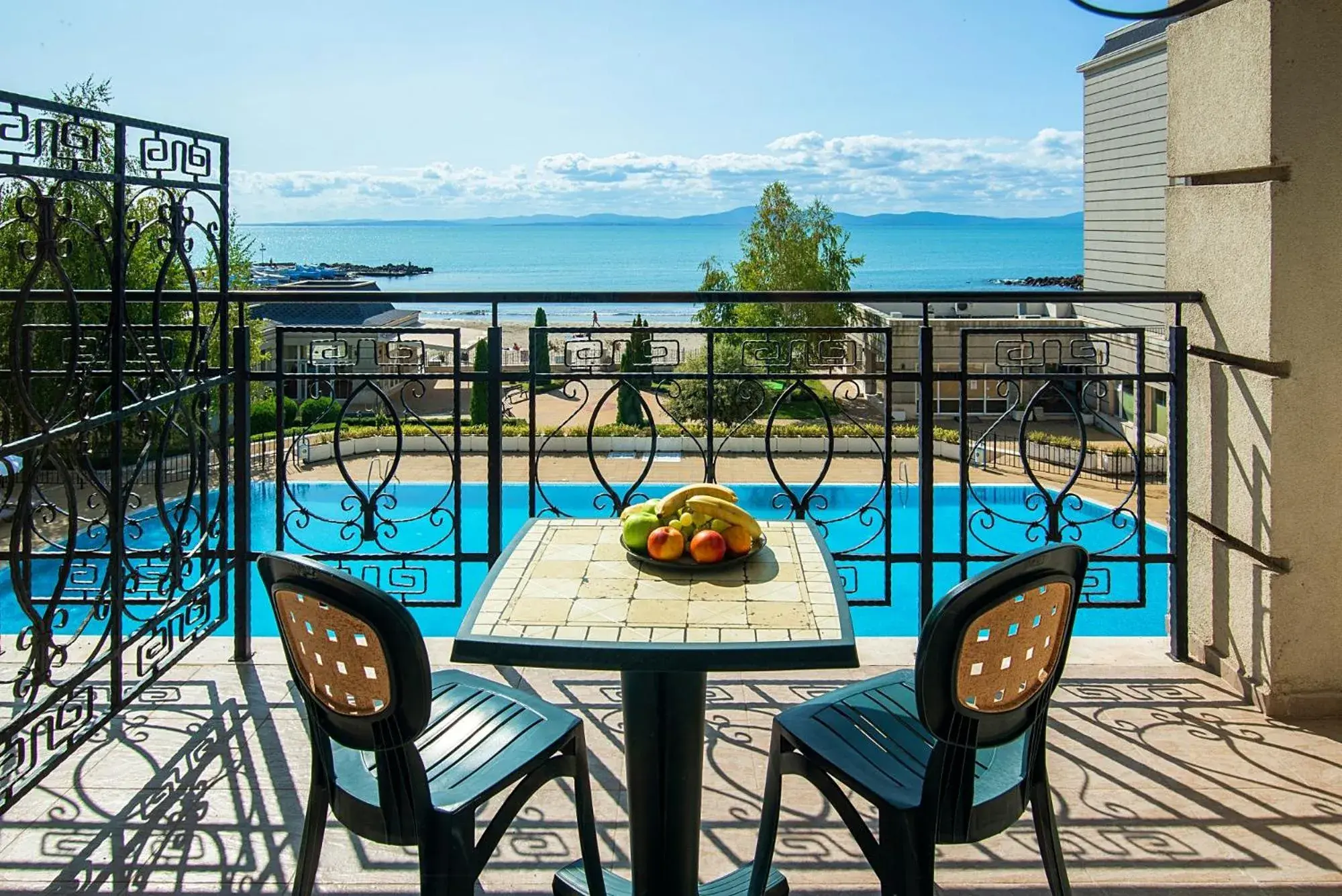 Balcony/Terrace in Festa Pomorie Resort