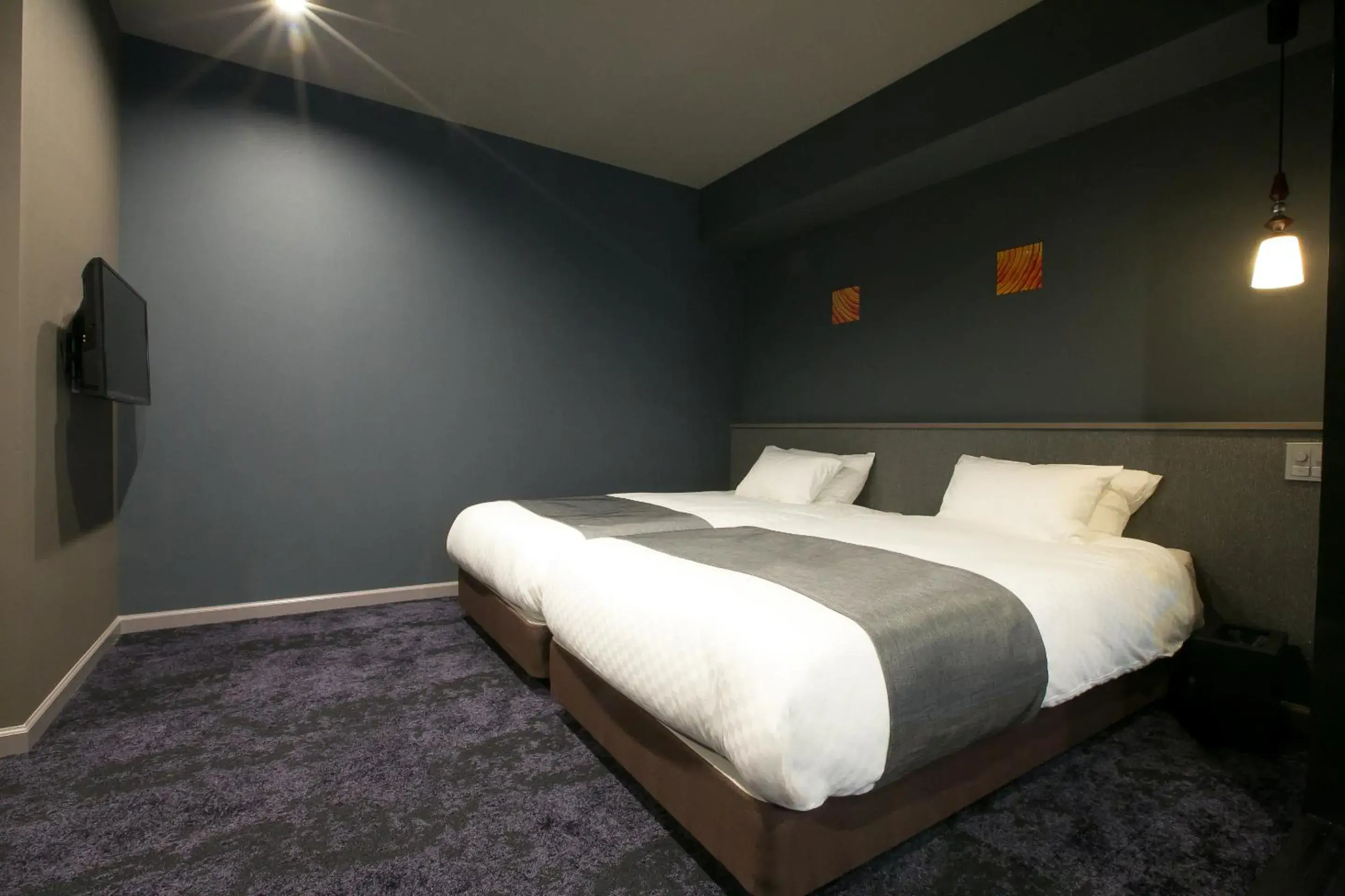 Bed in Hotel Banister Kyoto Bed in Hotel Banister Kyoto