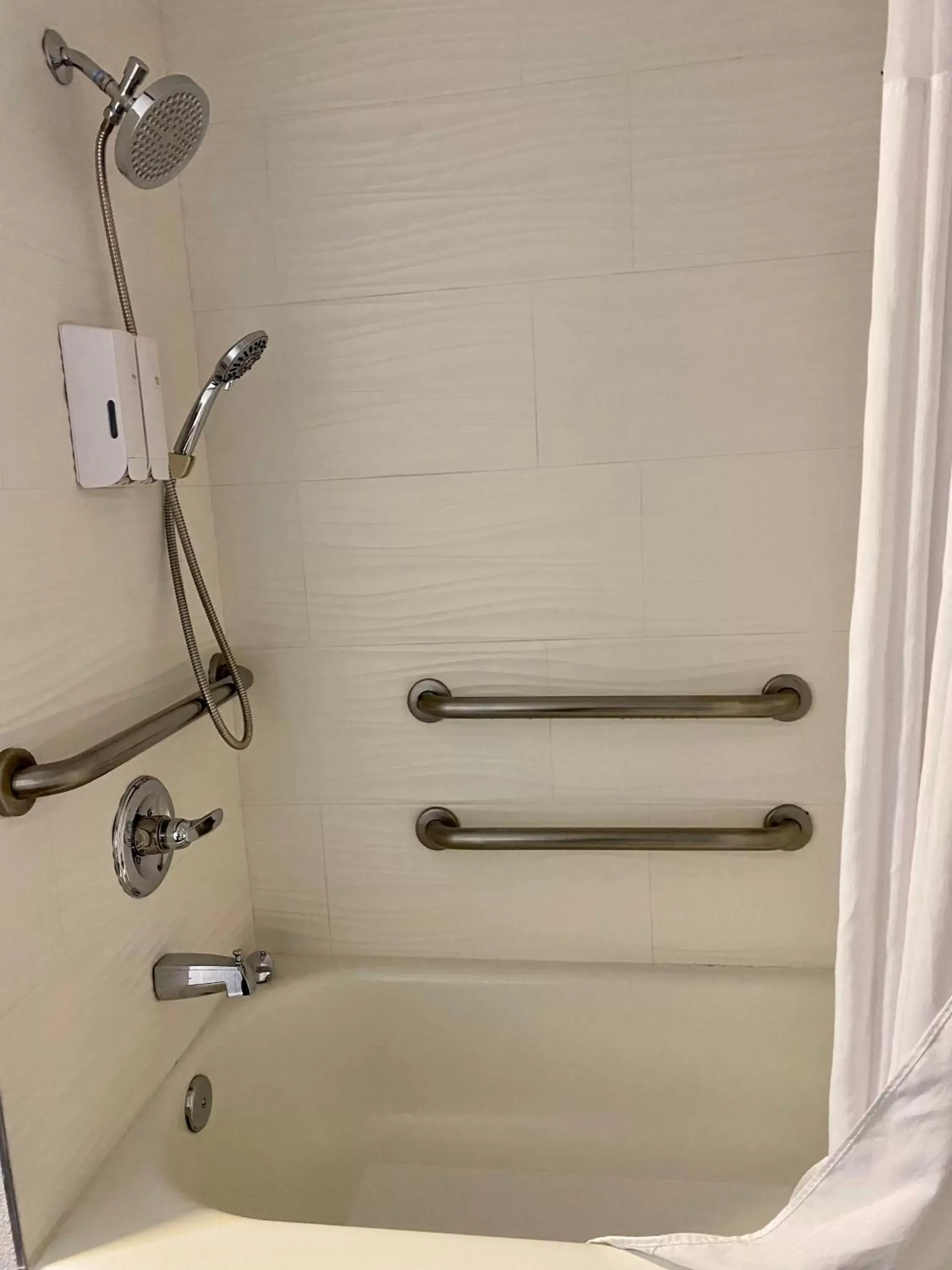 Shower, Bathroom in Days Inn by Wyndham Davis Near UC Davis
