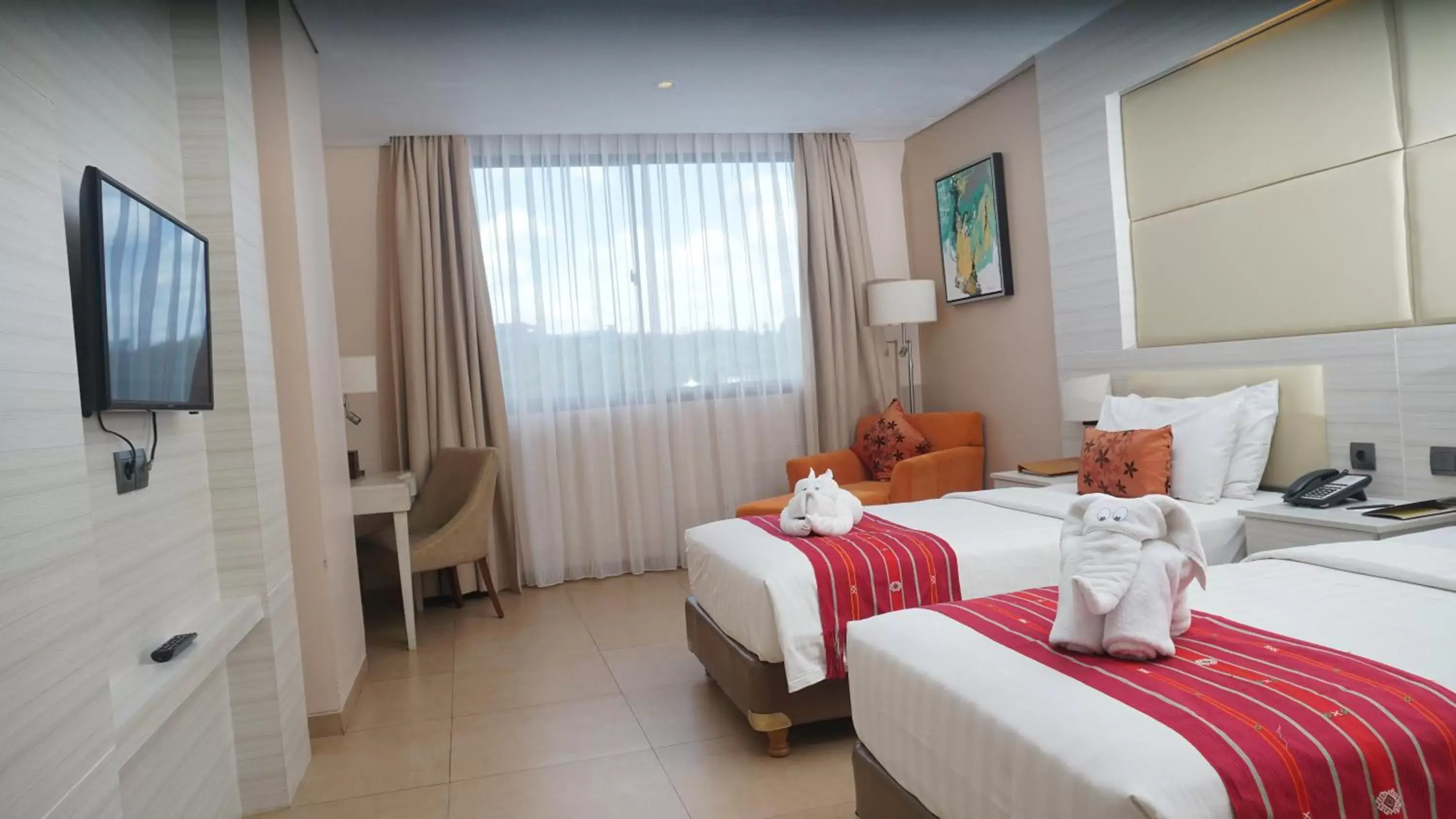 Bedroom, Bed in Sotis Hotel Kupang