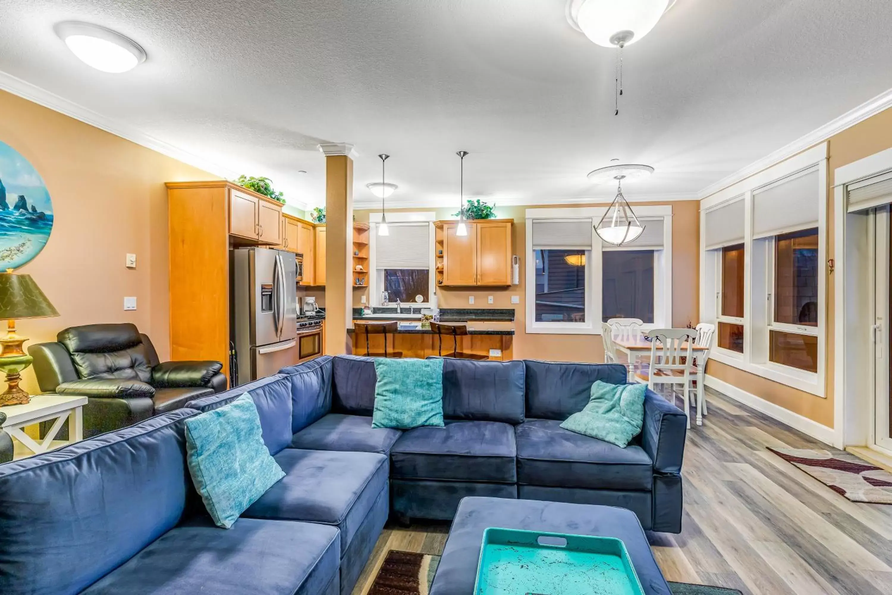 Seating Area in Oceanfront Contemporary