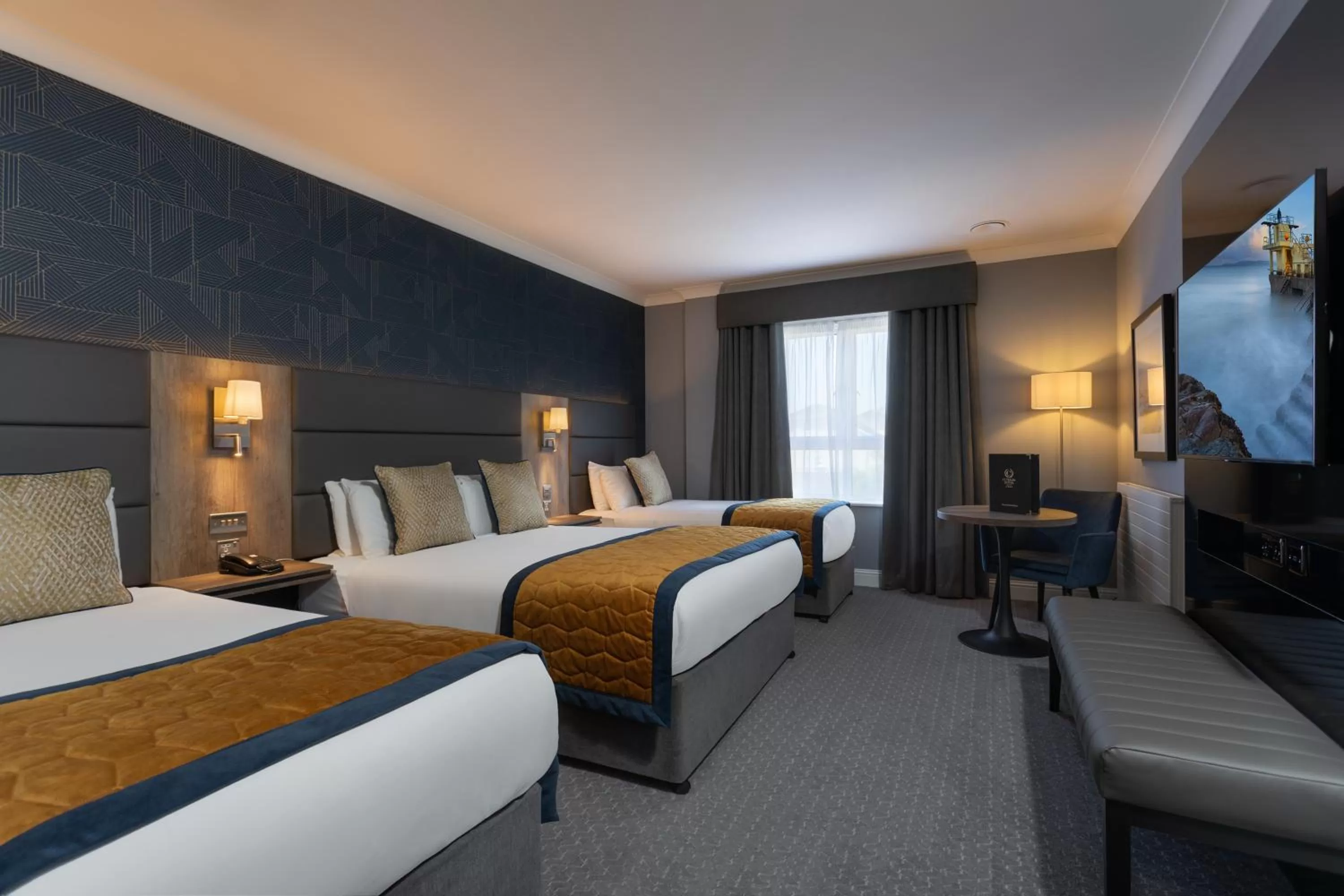 Bed in Clybaun Hotel