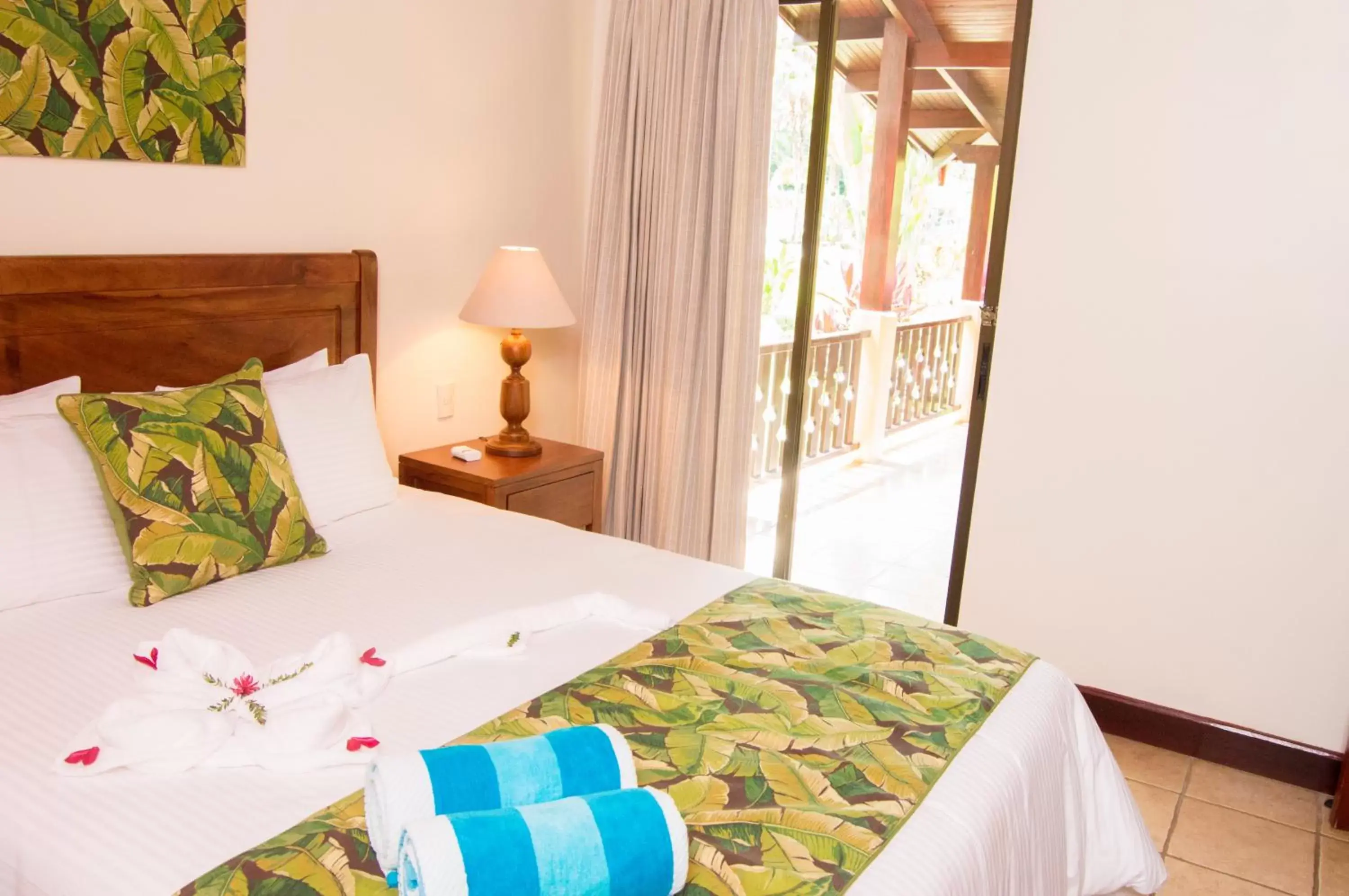 Bed in La Foresta Nature Resort