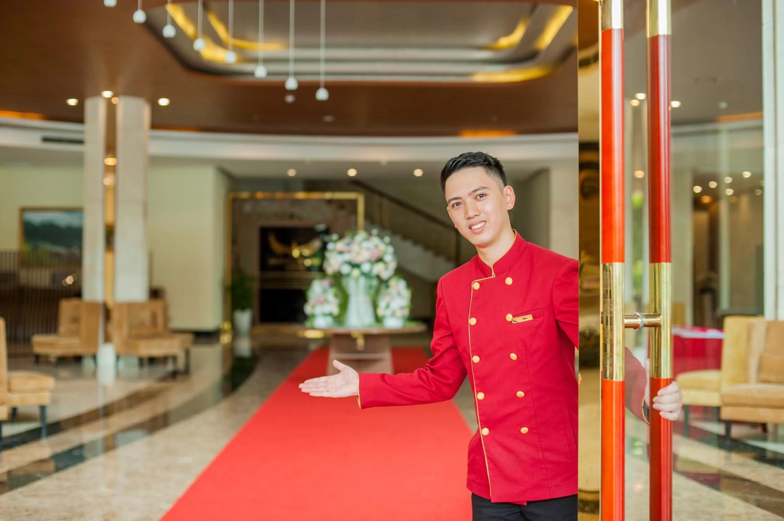Staff in Muong Thanh Grand Tuyen Quang Hotel