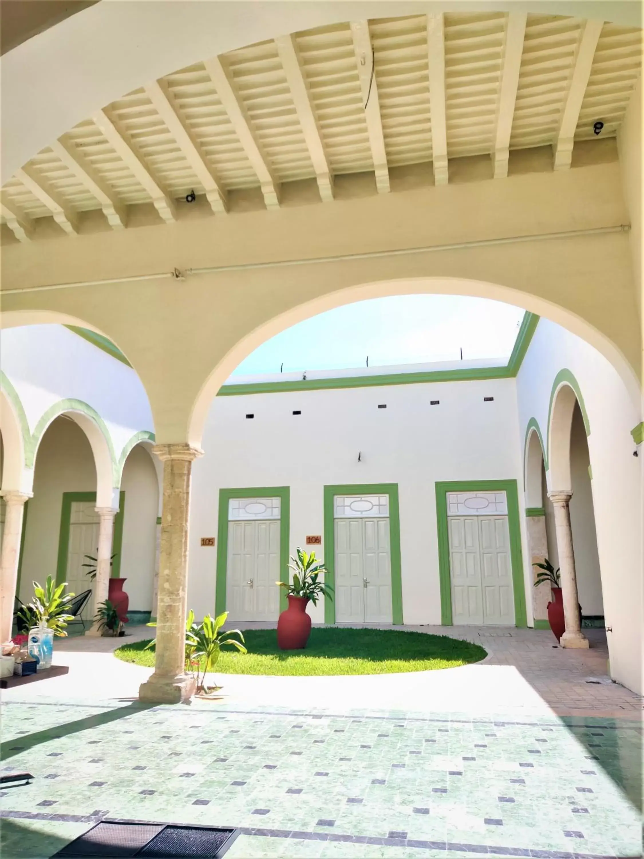 Patio in Hotel Boutique La Casona by Kavia