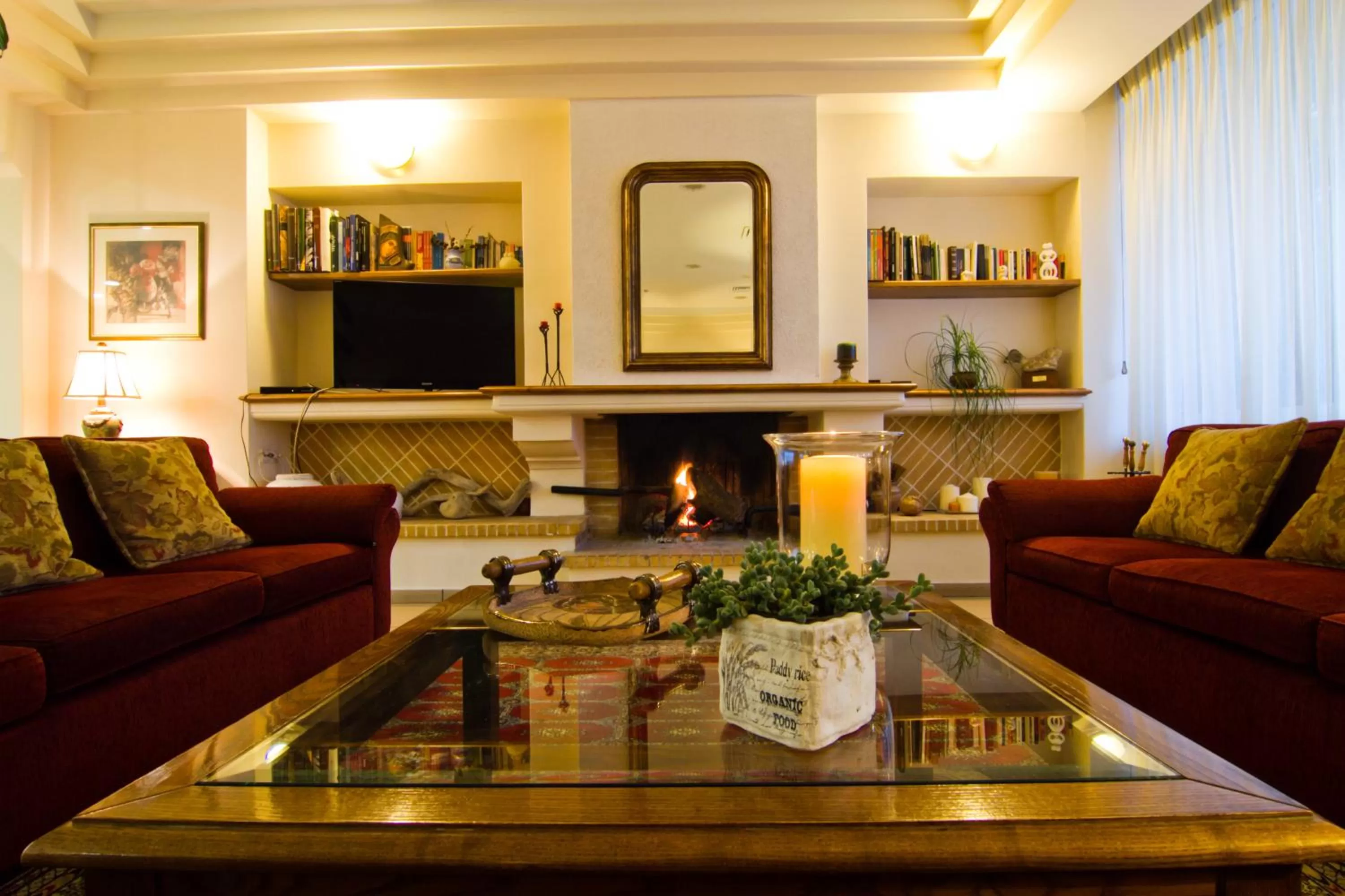 Living room in Green Hill Hotel