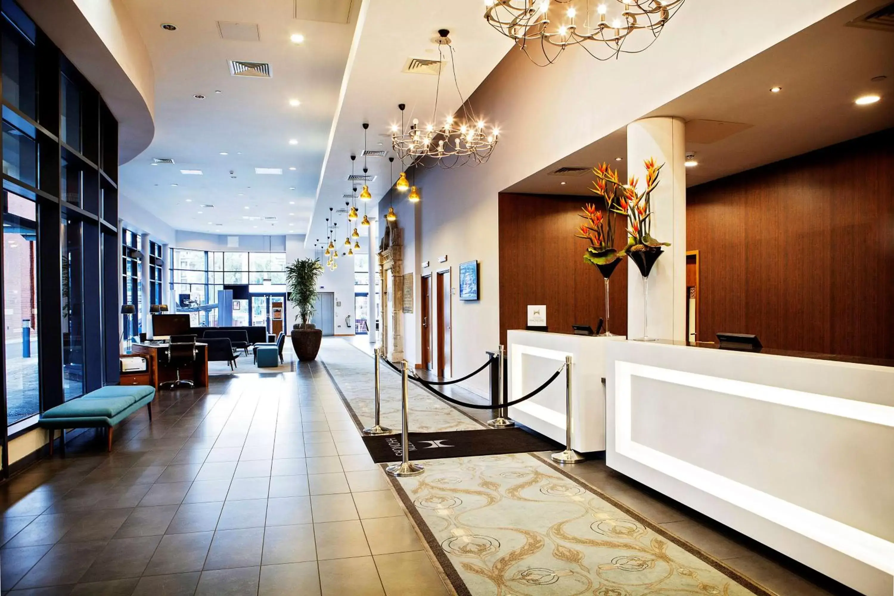 Lobby or reception, Lobby/Reception in DoubleTree by Hilton Lincoln