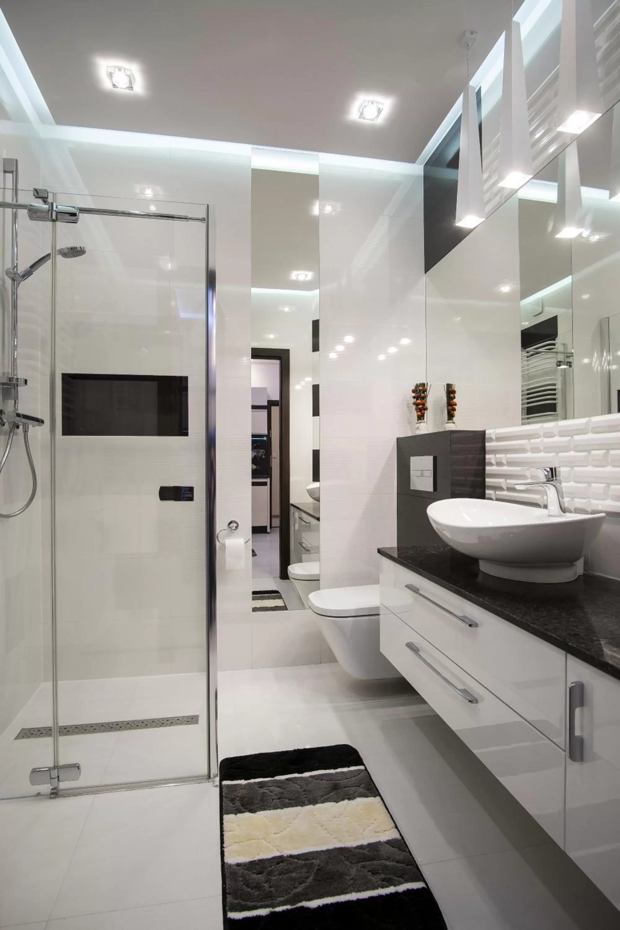 Bathroom in Aparthotel Giewont