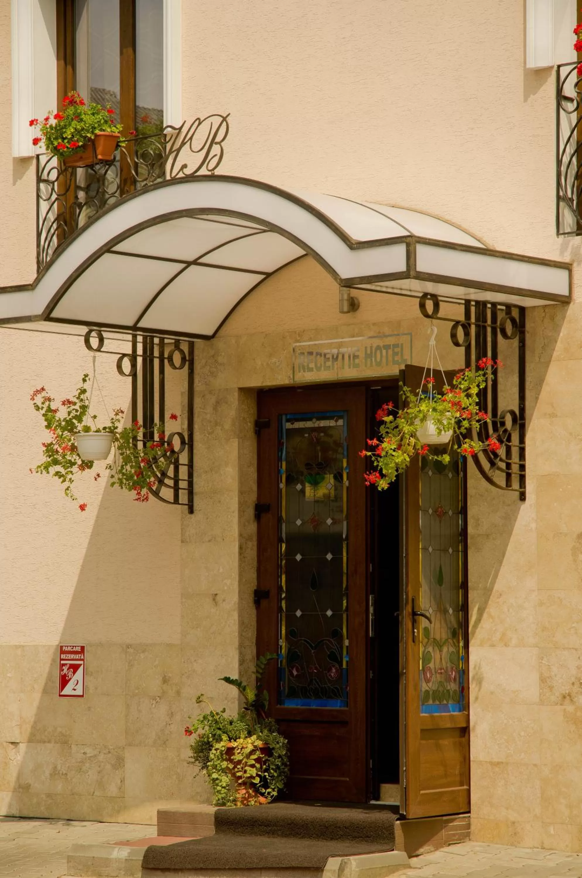 Facade/entrance in Hotel Belleville