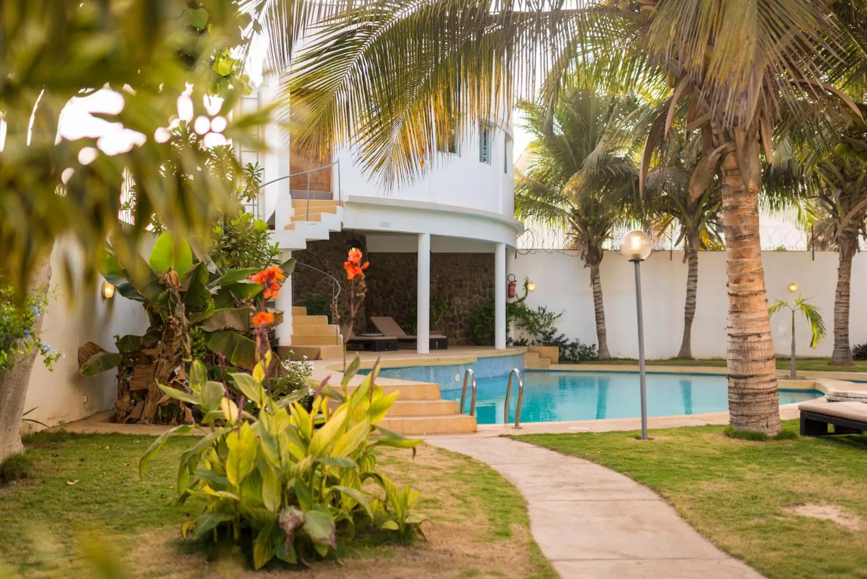 Garden in La Résidence