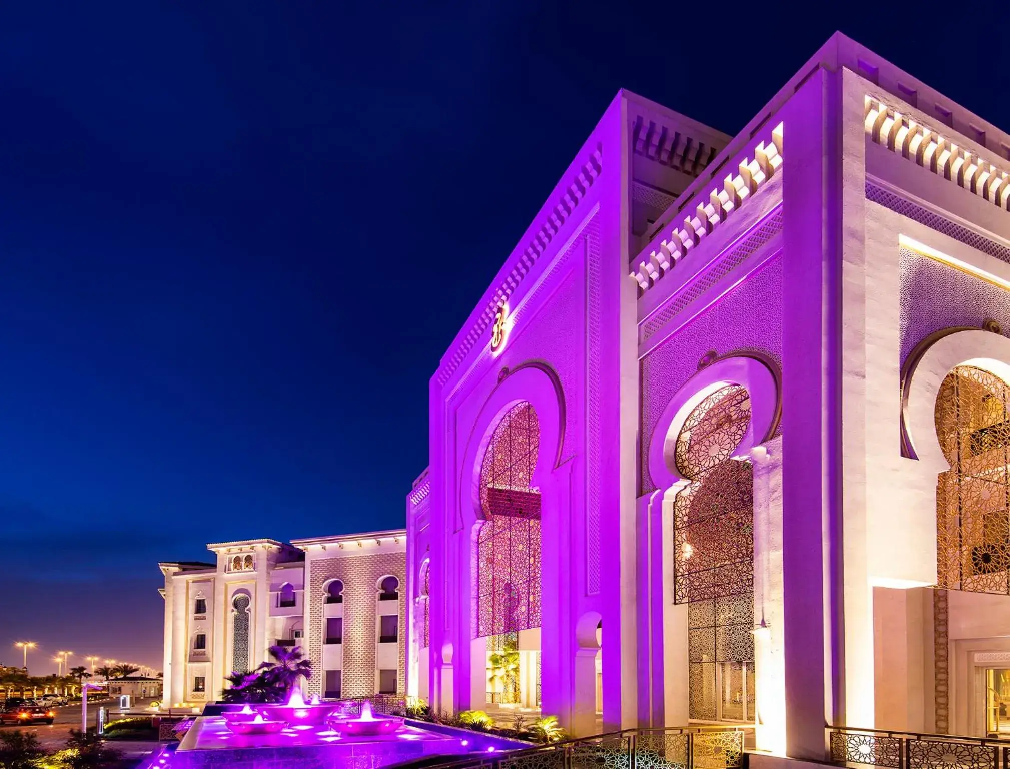 Property building in Ezdan Palace Hotel