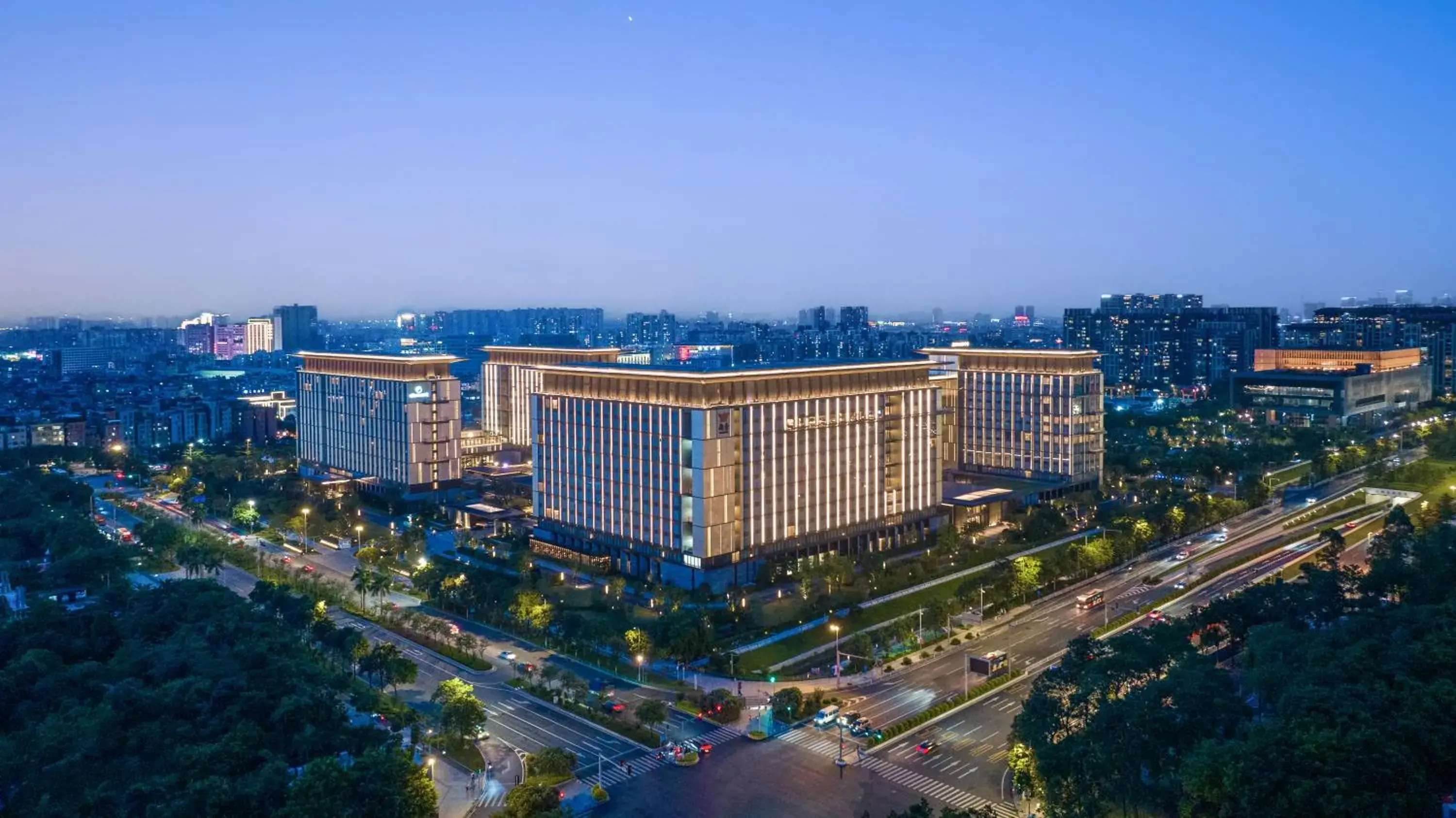 Property building in Guangzhou Marriott Hotel Baiyun