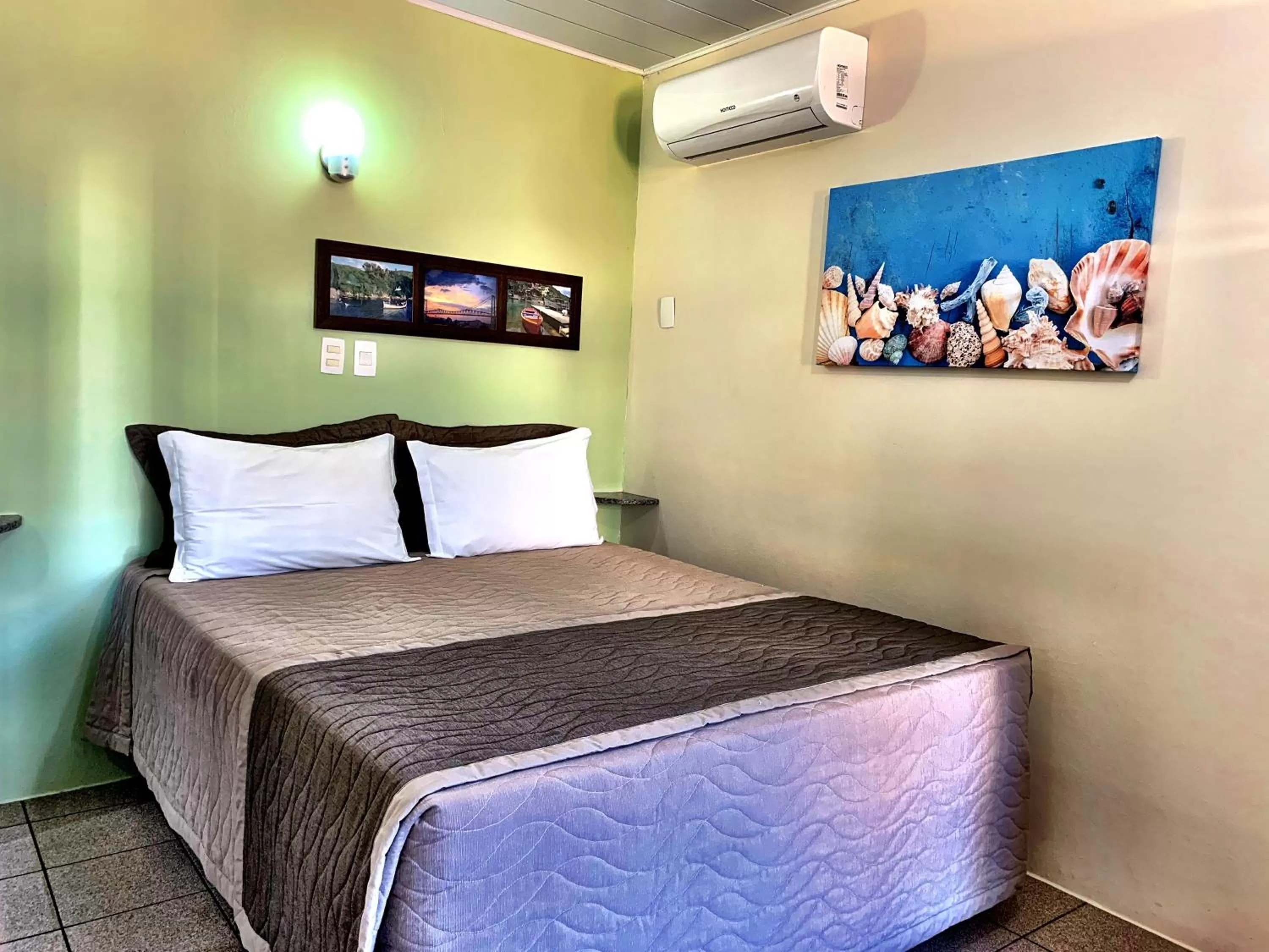 Bed in Pousada Mar Do Leste