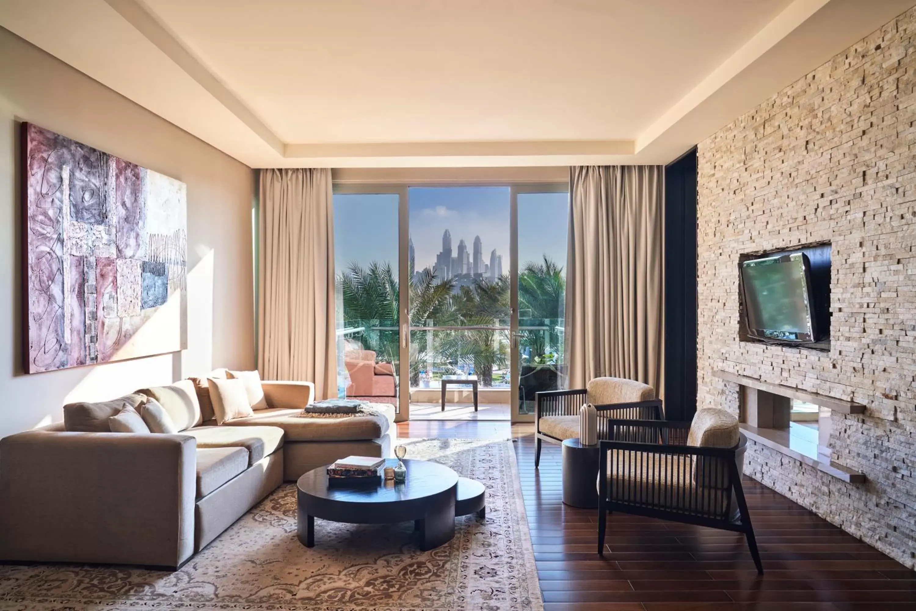 View (from property/room), Seating Area in Rixos The Palm Hotel & Suites - Ultra All Inclusive