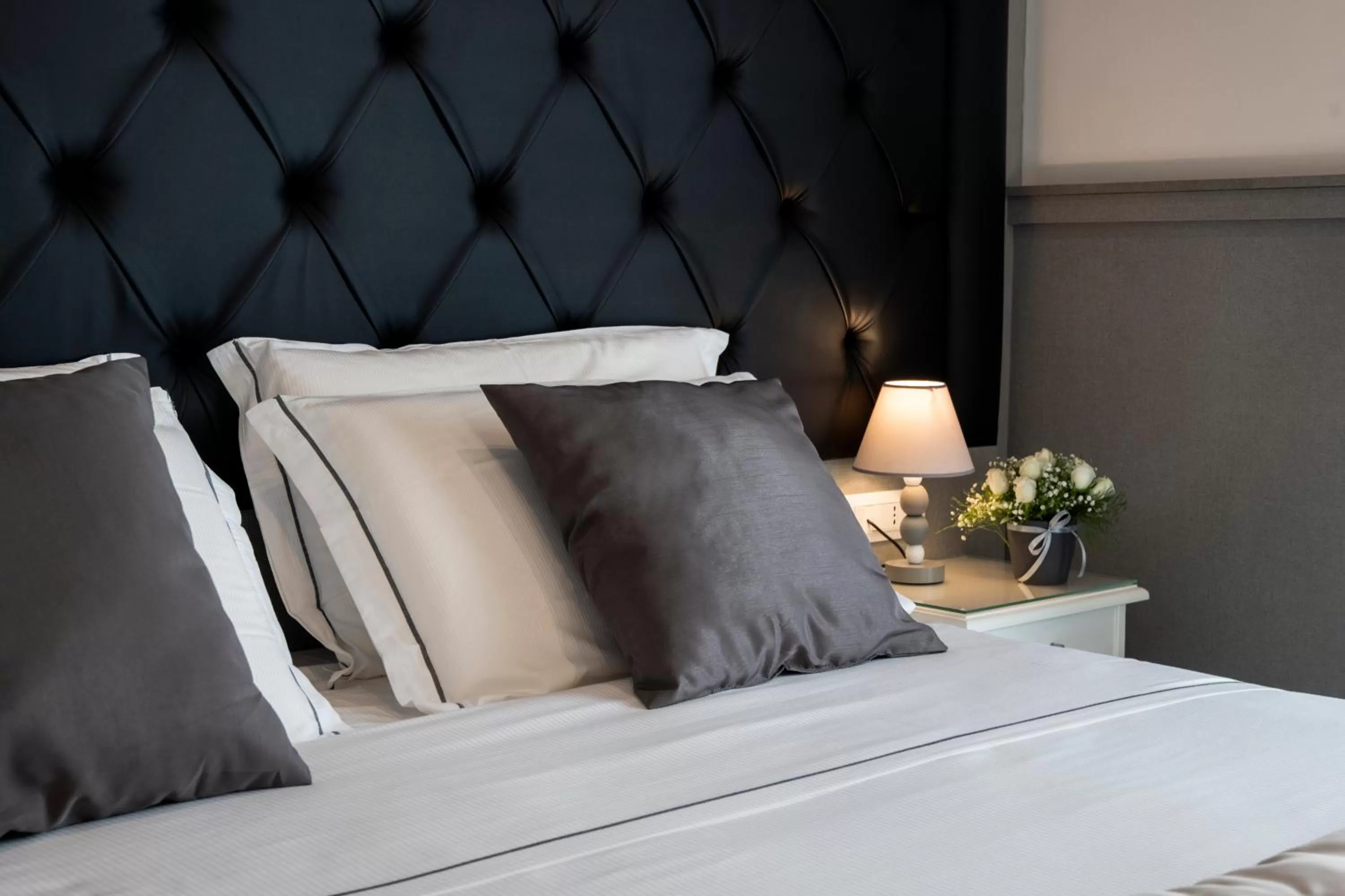 Bed in Villa Elisio Hotel & Spa