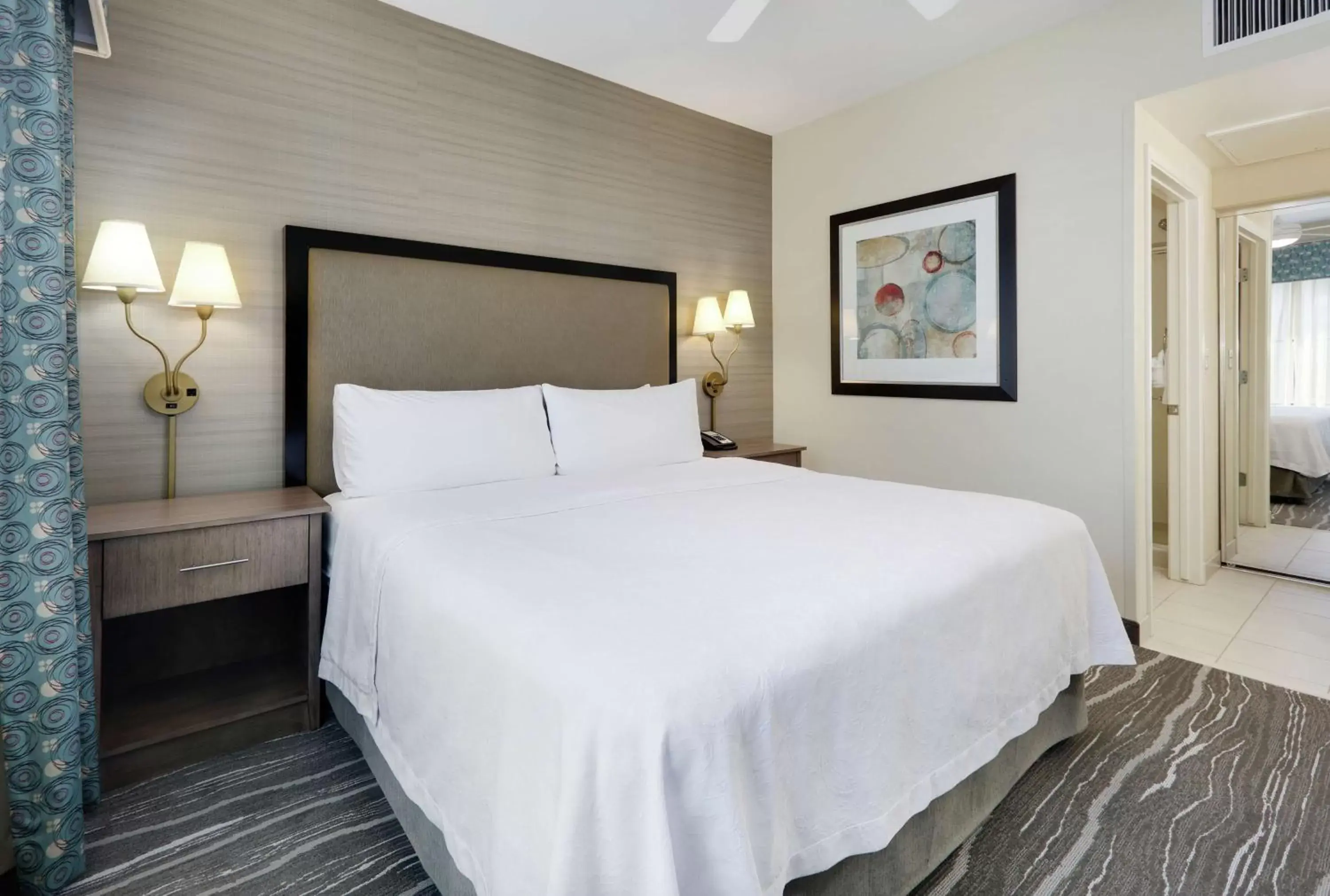 Bed in Homewood Suites by Hilton Dallas/Allen