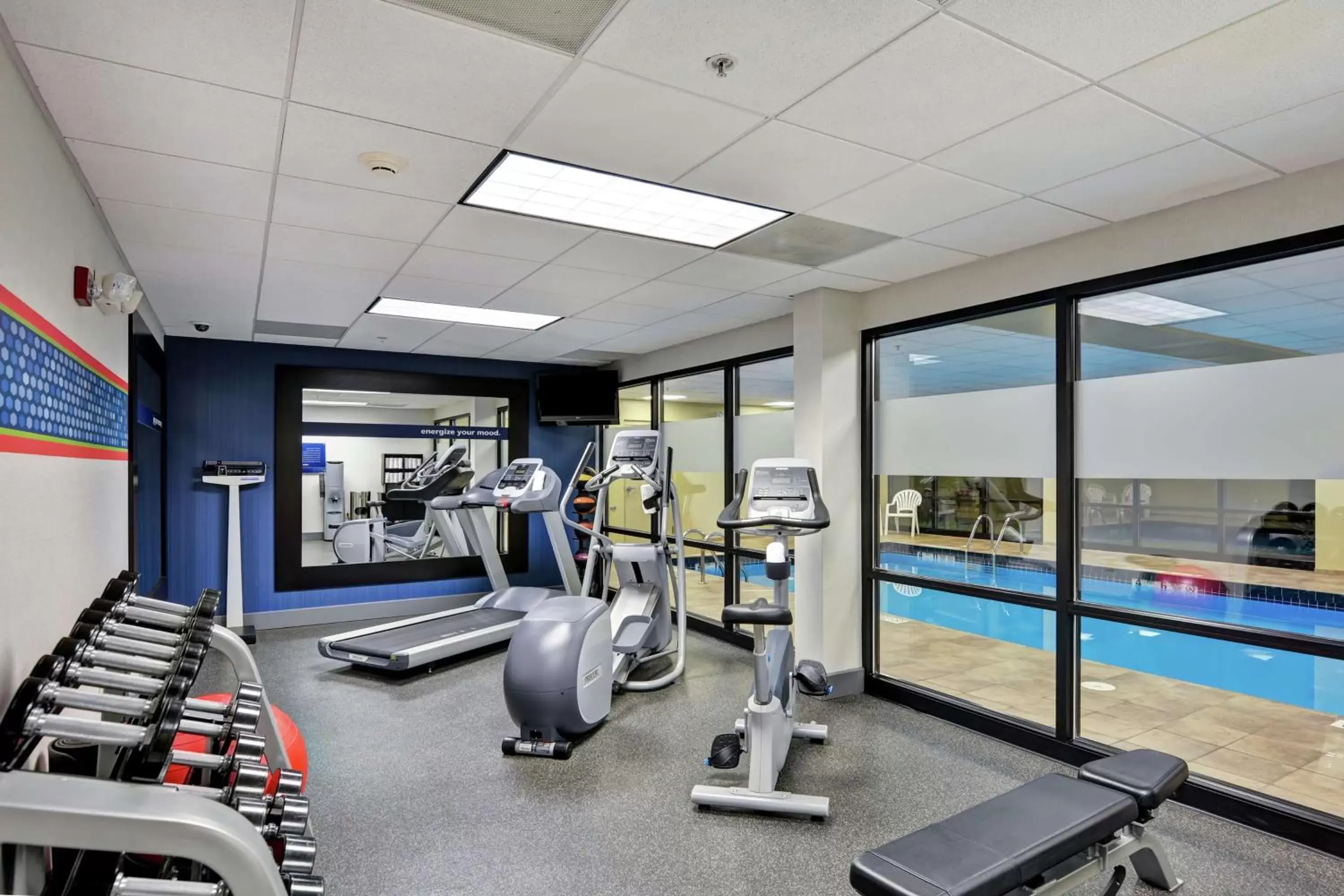 Fitness centre/facilities in Hampton Inn Sayre Fitness centre/facilities in Hampton Inn Sayre