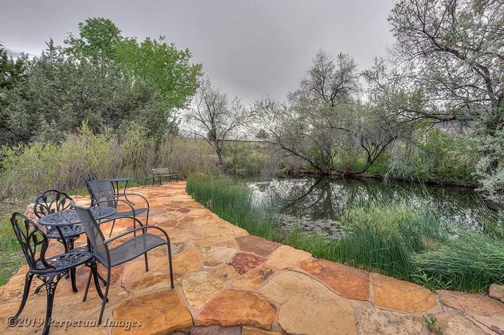 Garden in Red Moon Lodge