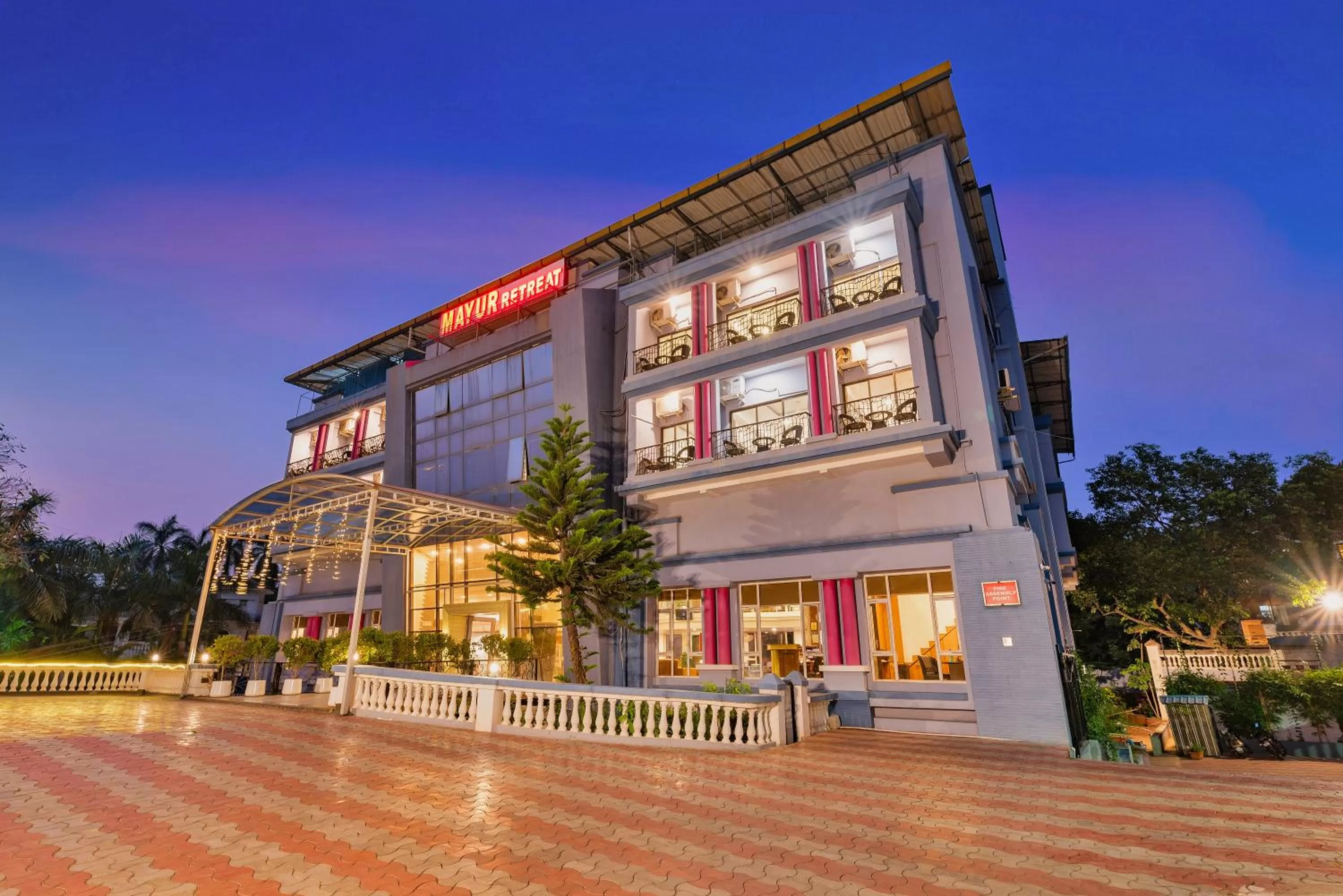 Facade/entrance in Mayur Retreat & Spa