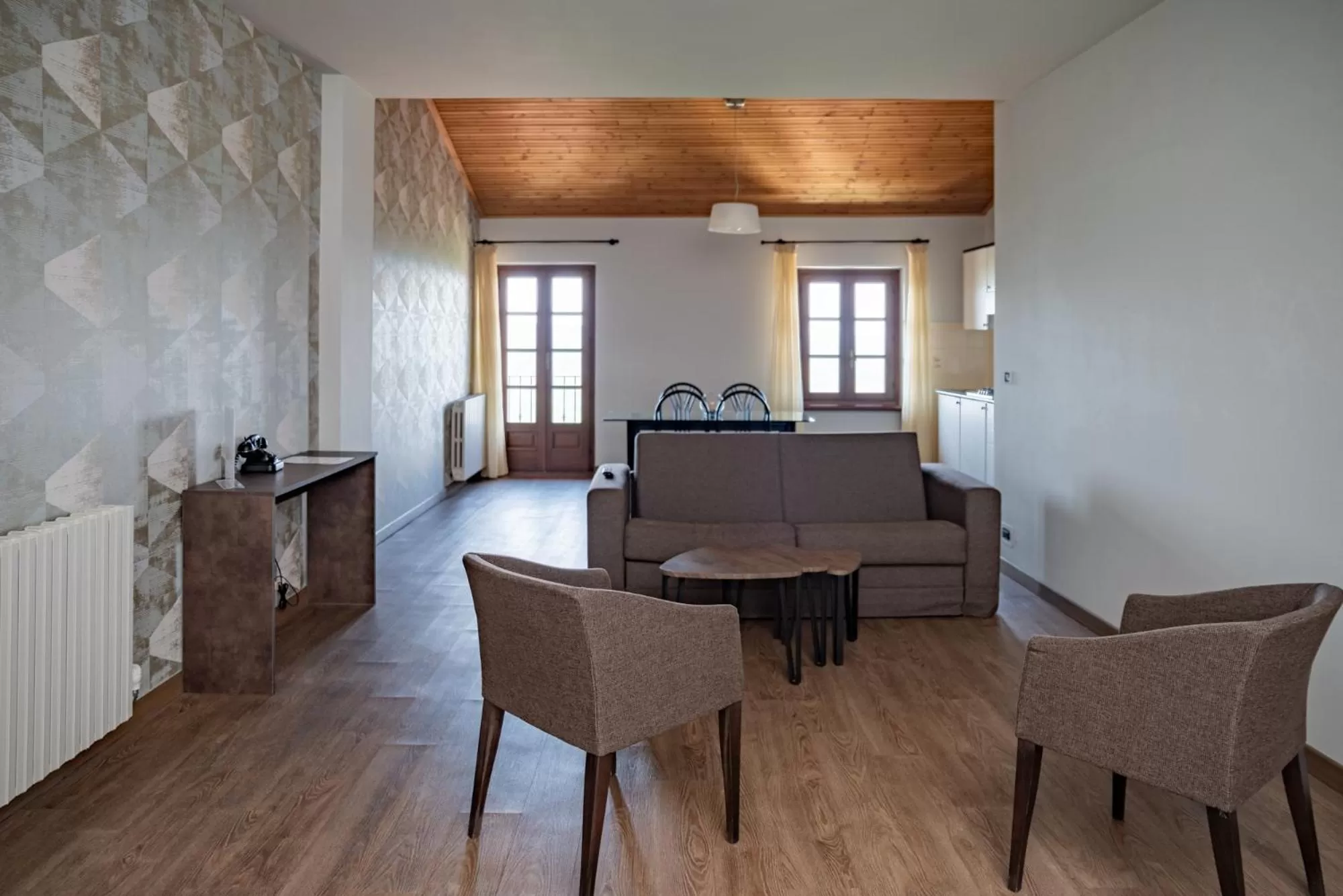 Seating area in Le Torri - Castiglione Falletto