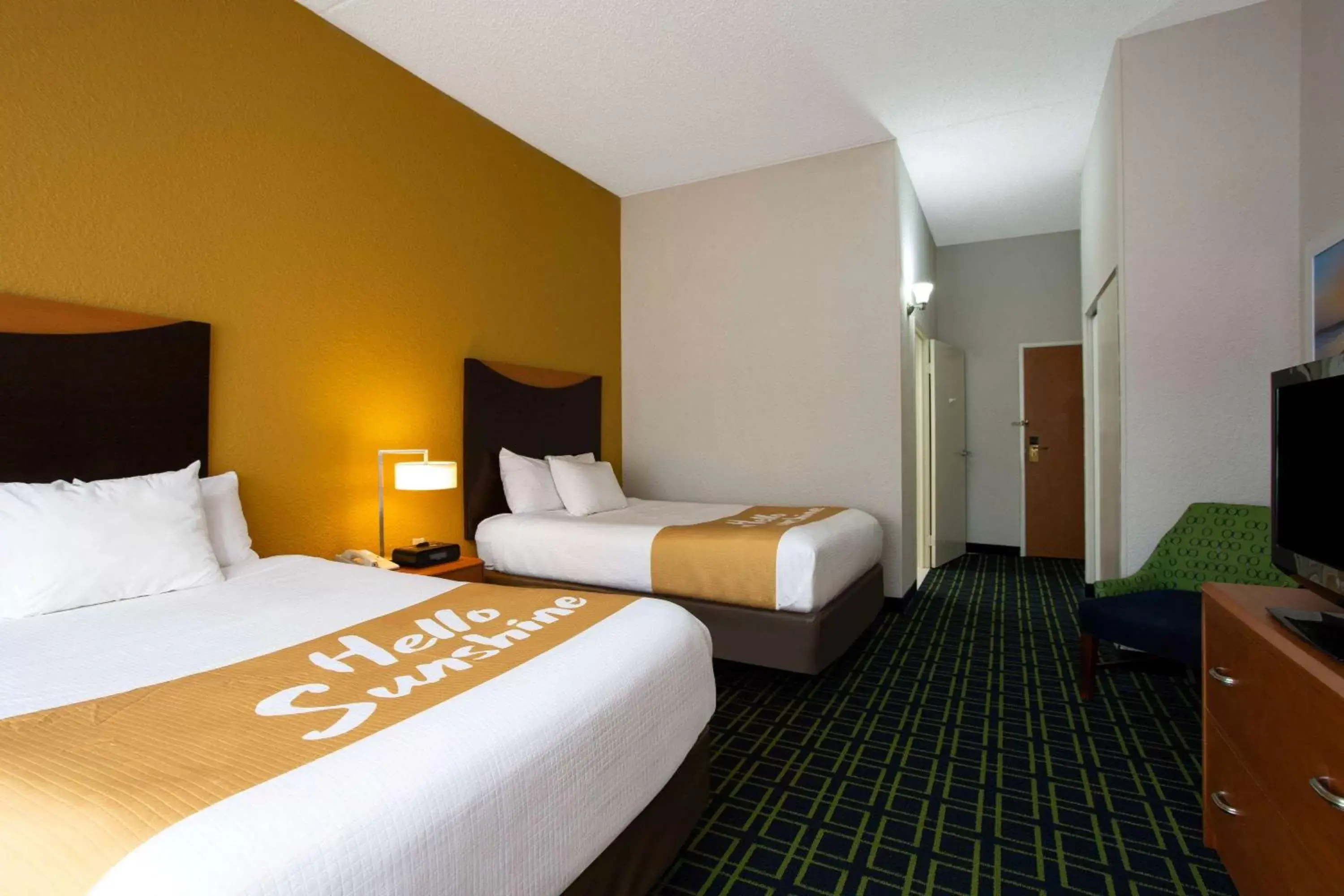 Double Room with Two Double Beds - Mobility Access/Non-Smoking in Days Inn by Wyndham Absecon Atlantic City Area