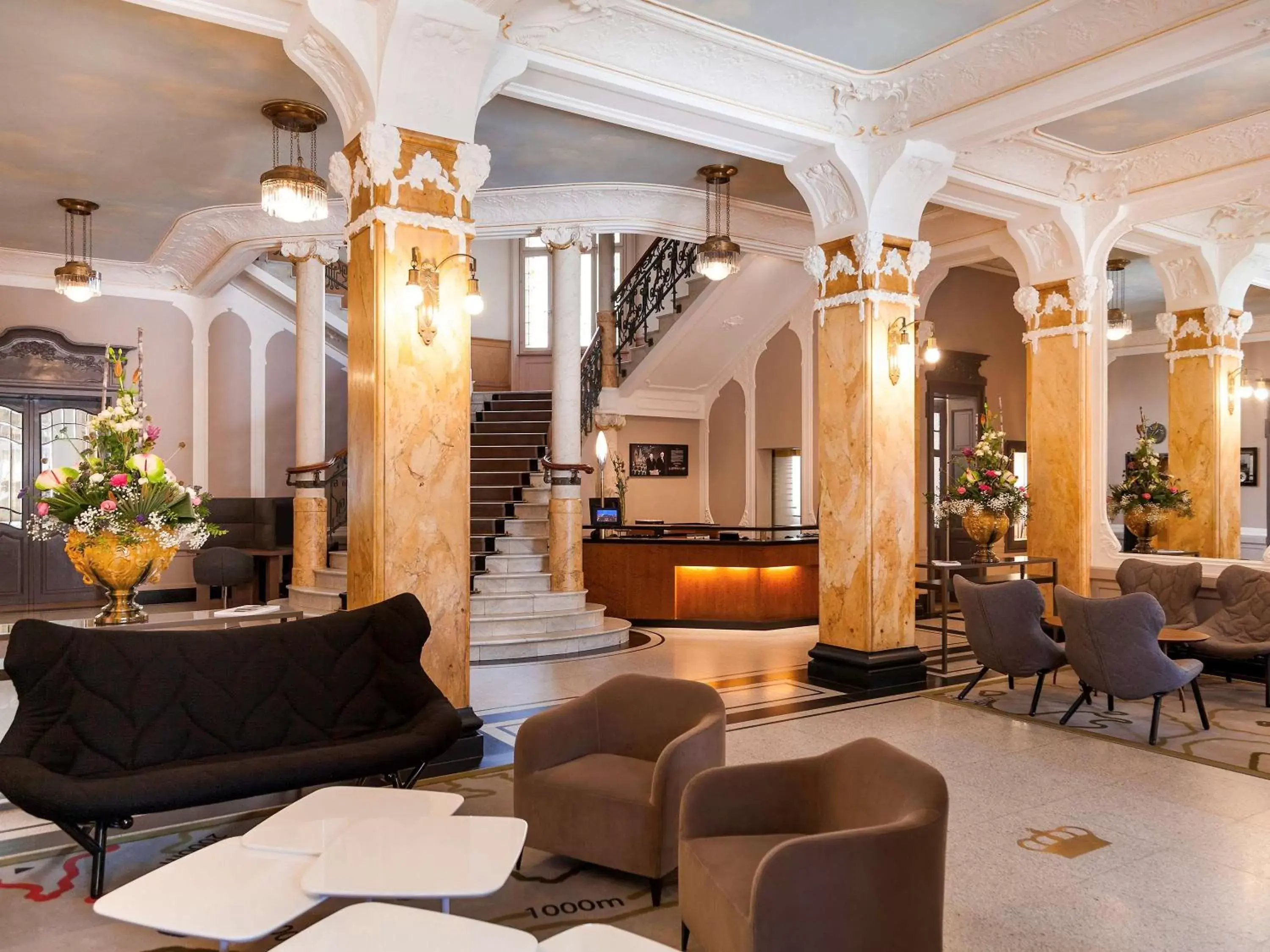Property building, Lobby/Reception in Hotel Royal St Georges Interlaken MGallery Collection