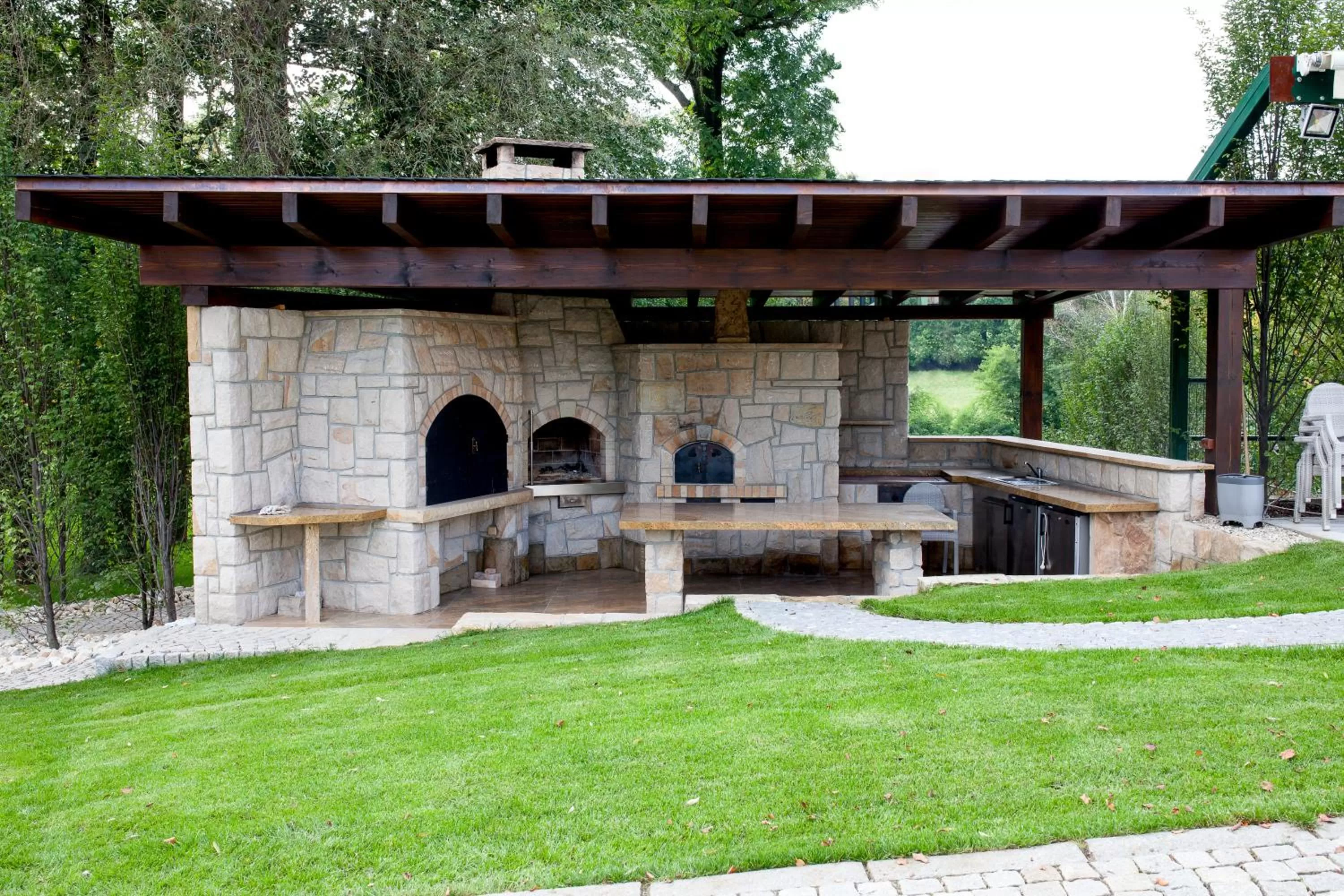 BBQ facilities in Zámeček Petrovice