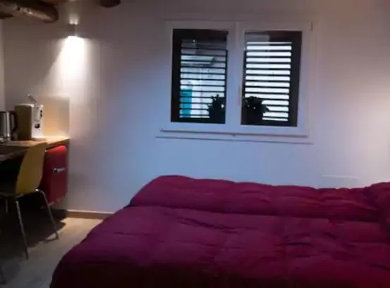Seating area, Bed in San Francesco Rooms and Apartment with Terrace in Palermo Locazione Turistica
