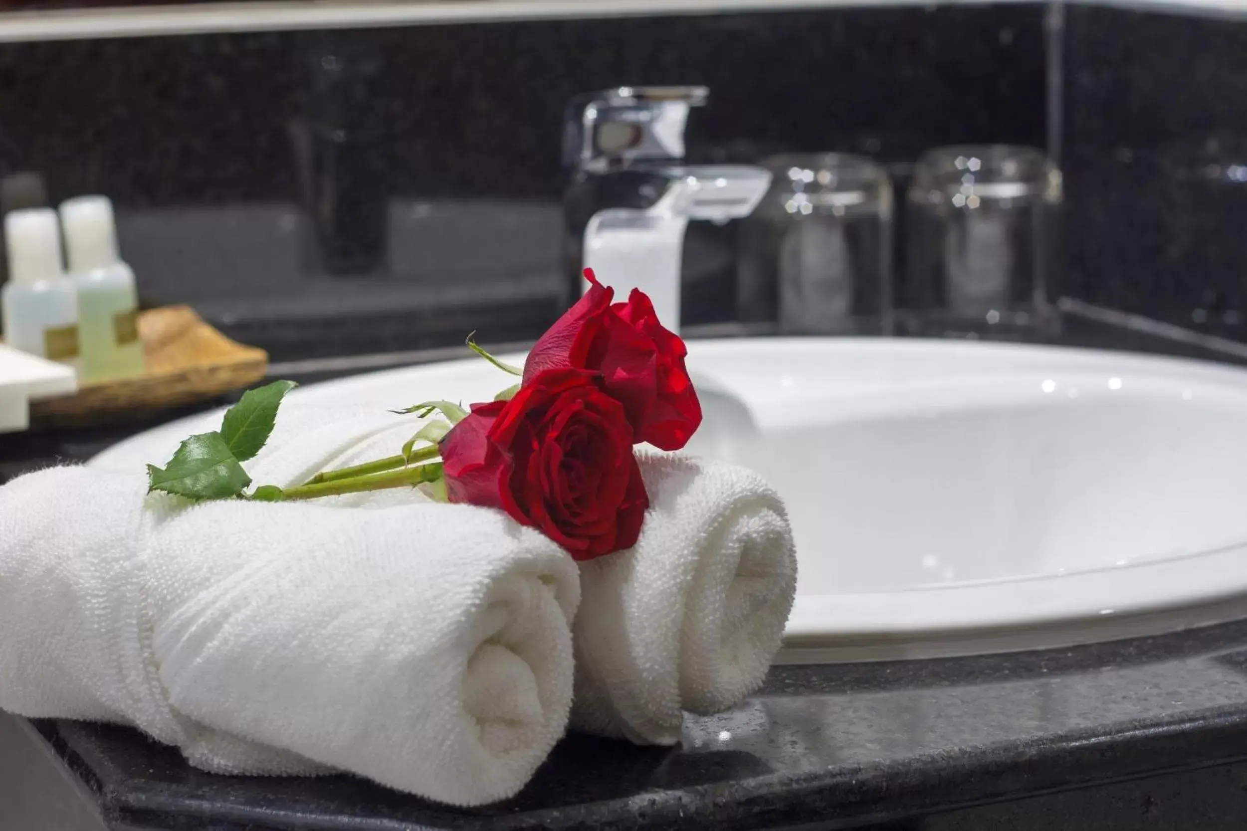 Bathroom in Rose Emerald Hotel
