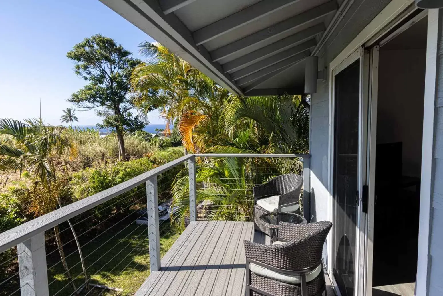 Garden, Balcony/Terrace in Puu Koa Palms vacation rental