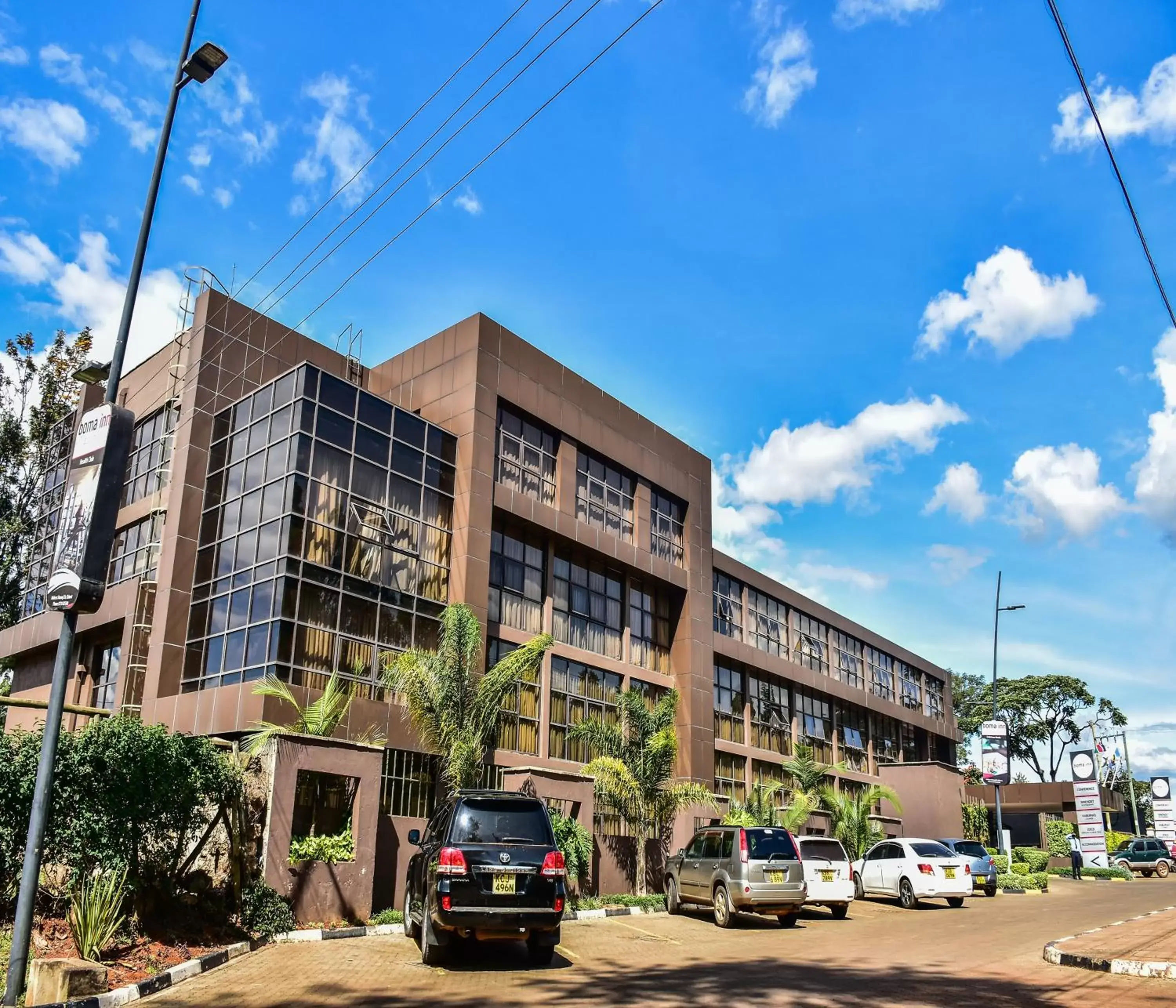 Bird's eye view, Property Building in Boma Inn Eldoret