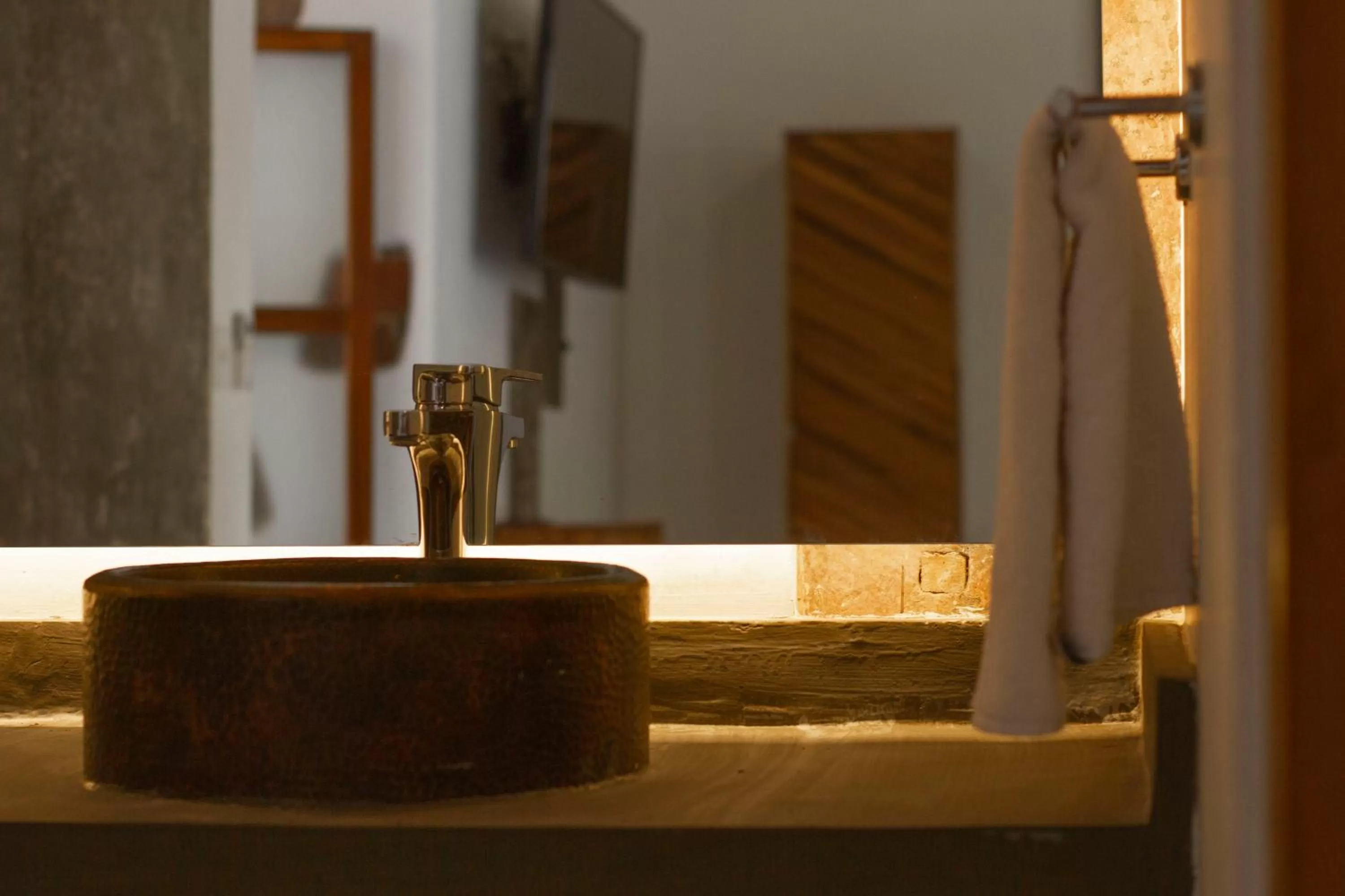 Bathroom in NaNa Vida Hotel Morelia