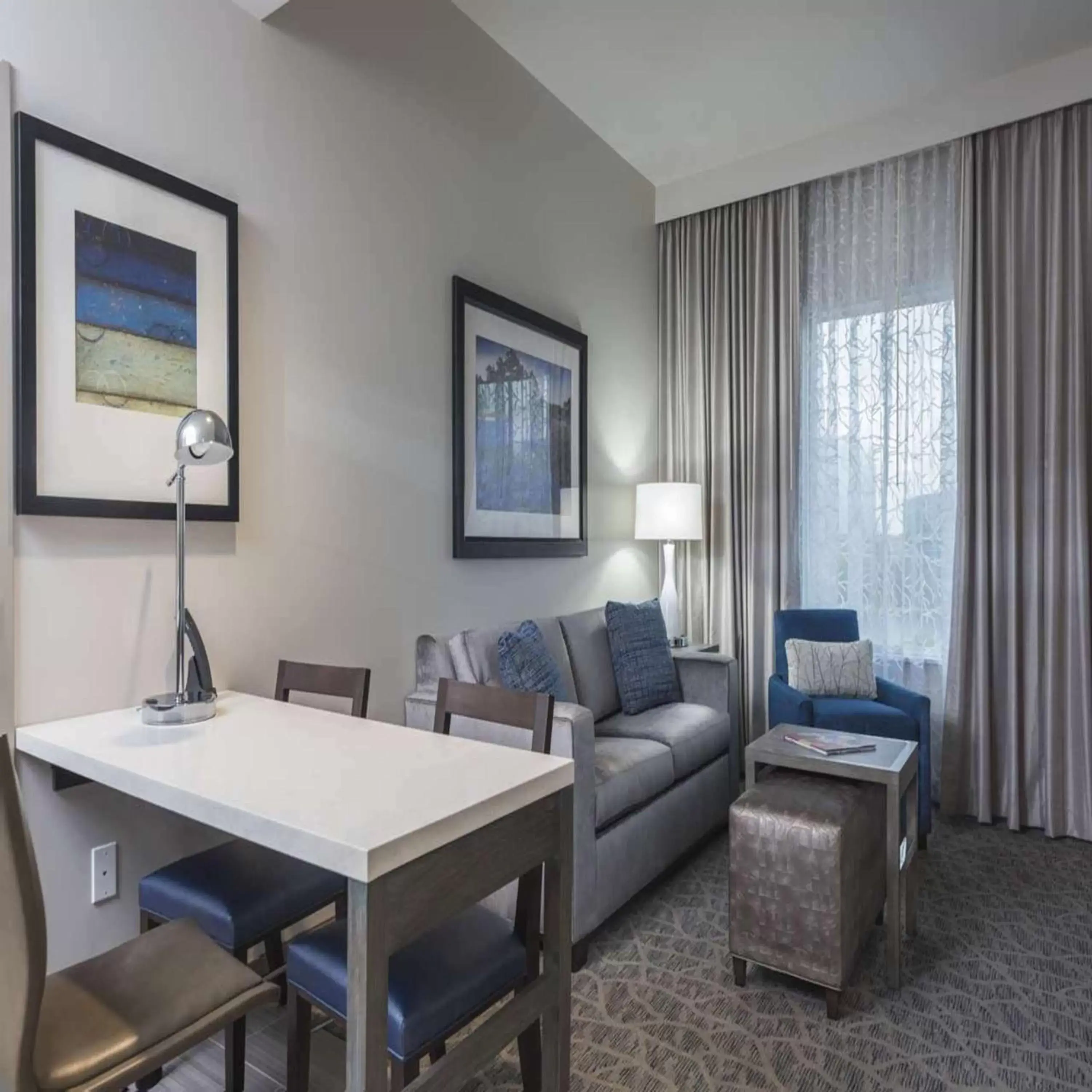 Living room, Seating Area in Embassy Suites by Hilton The Woodlands