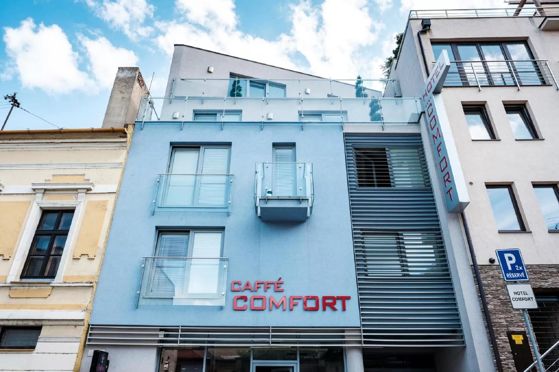 Property building in Hotel Comfort with free Wellness and Fitness Centrum